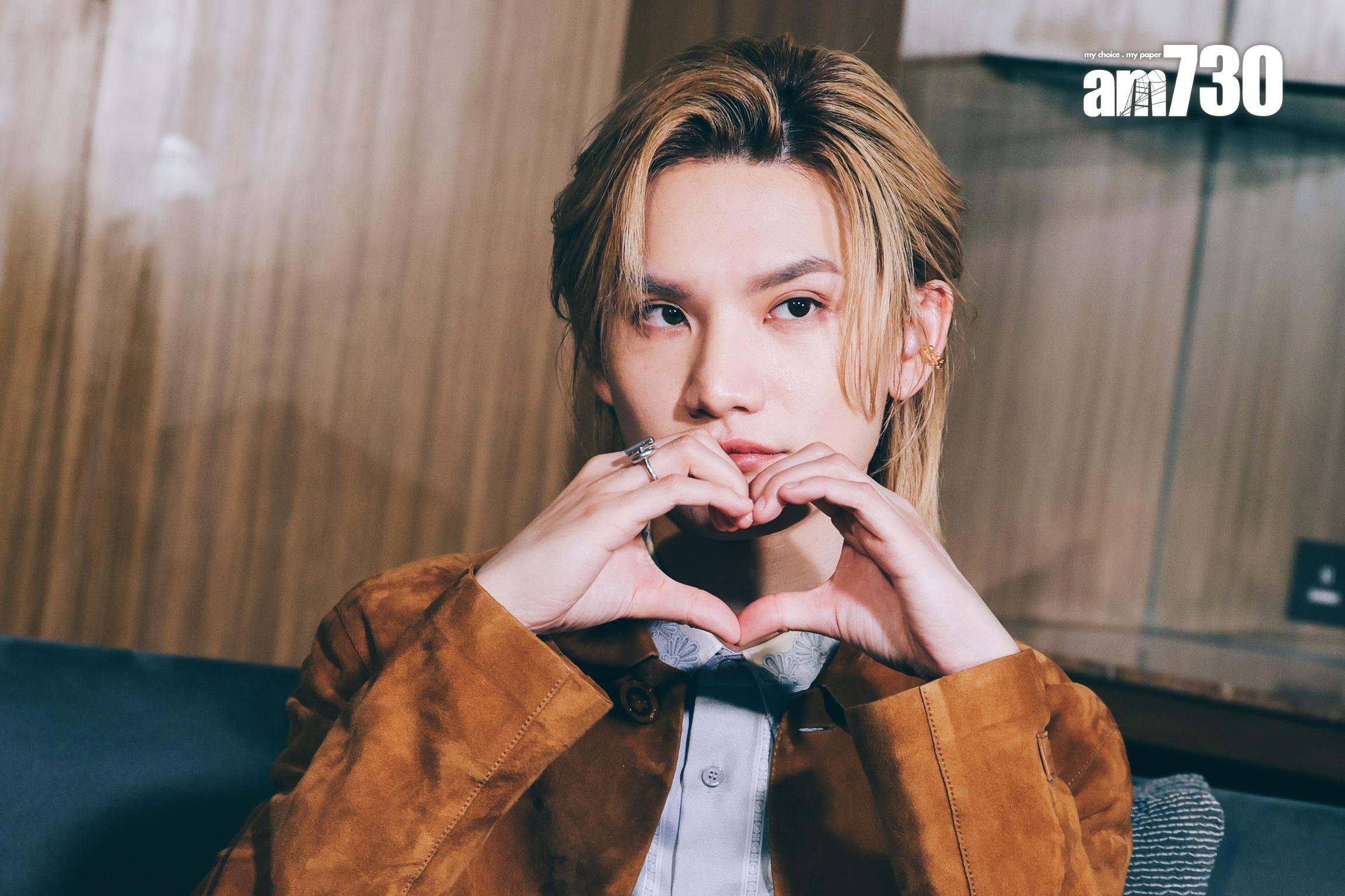 Jeremy笑言已積極操肌,除了「蘋果肌」,或會多露少少。(吳康琦攝)