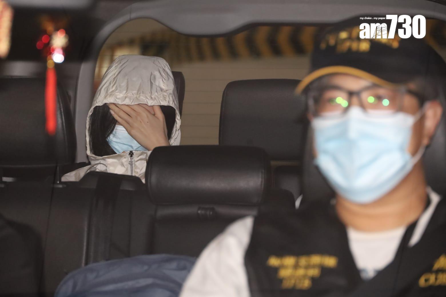 其中一名被捕人為31歲的公司秘書。(鍾式明攝)