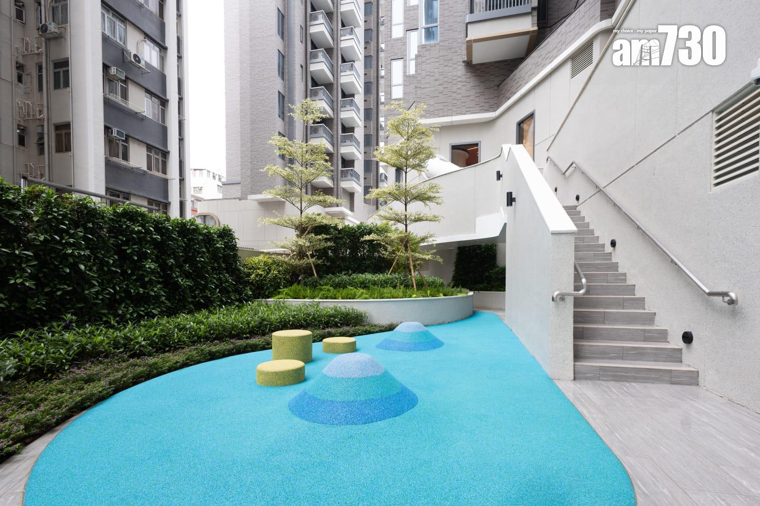 連方II住客會所採半開放式設計 備區內罕有室外游泳池(多圖有片)|長沙灣新盤