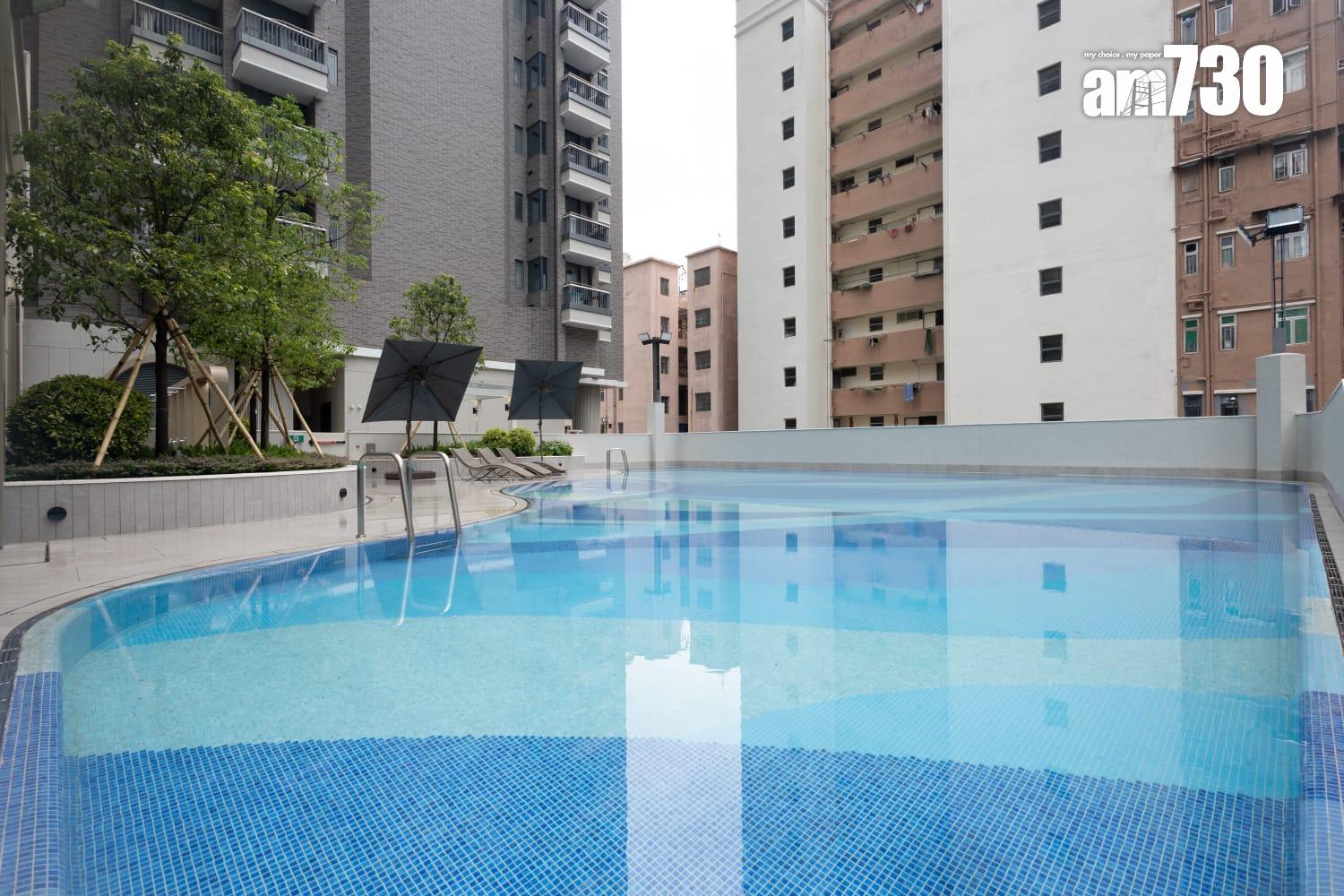 連方II住客會所採半開放式設計 備區內罕有室外游泳池(多圖有片)|長沙灣新盤