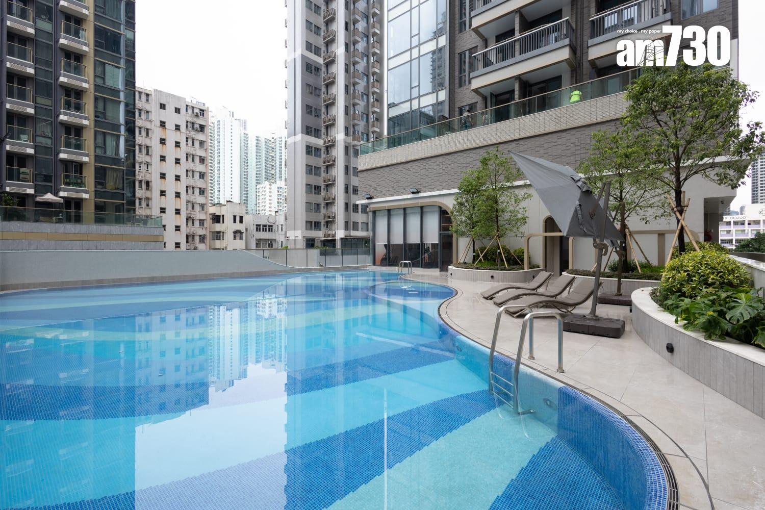 連方II住客會所採半開放式設計 備區內罕有室外游泳池(多圖有片)|長沙灣新盤