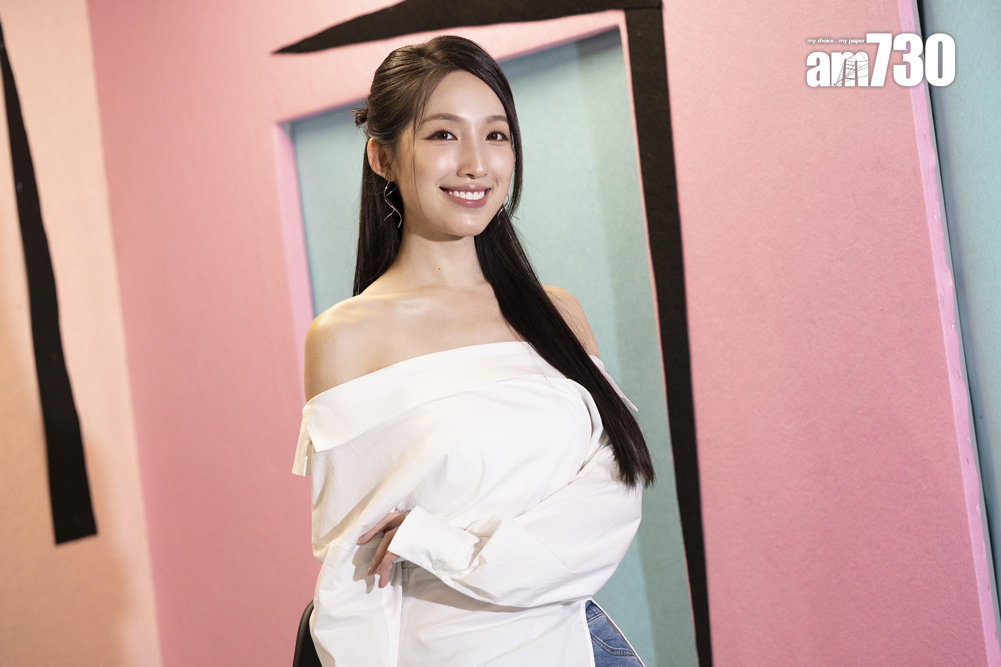 海兒形容音樂劇的角色與自己有很大反差。(蘇文傑攝)