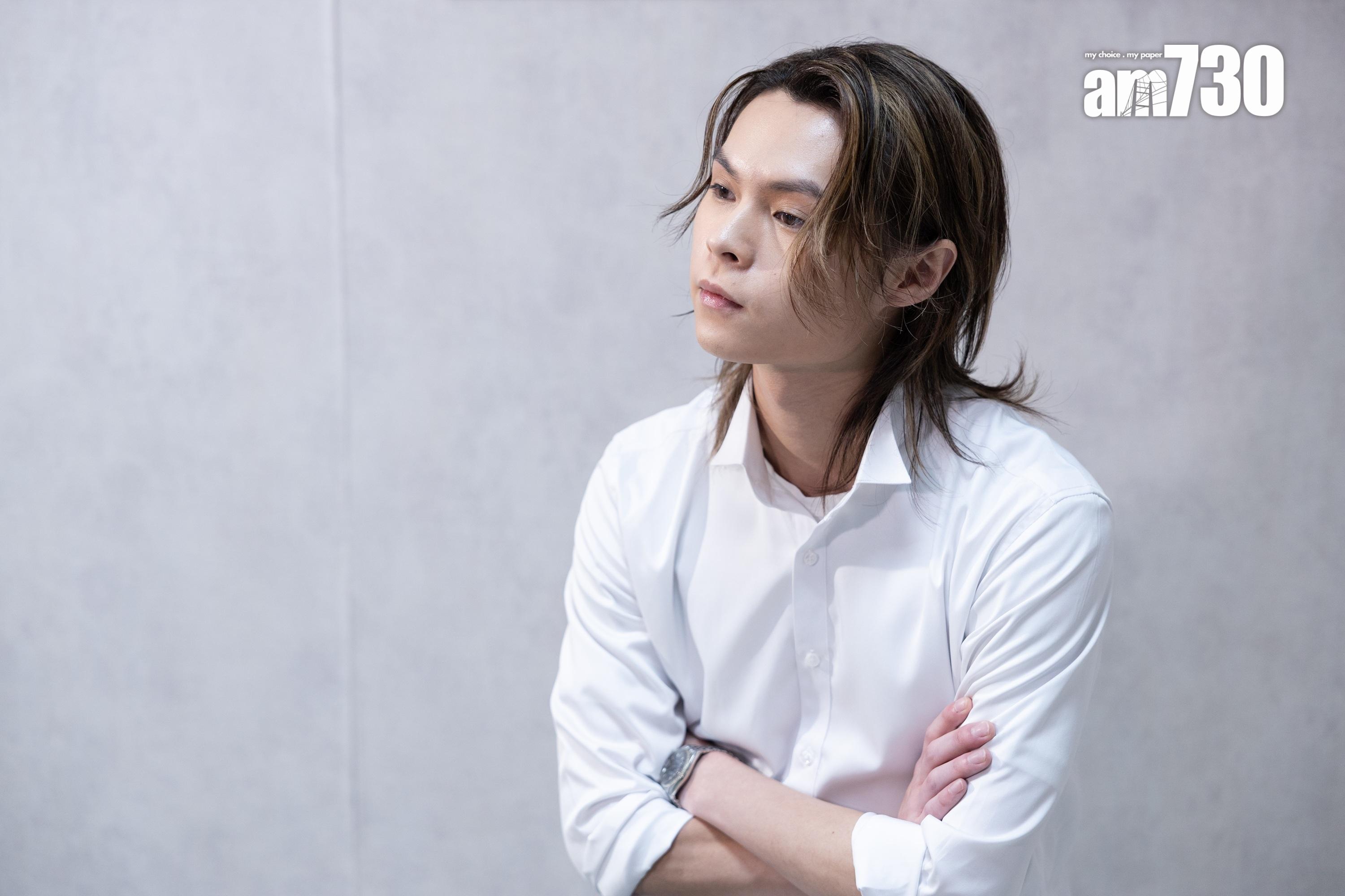 Tiger在音樂劇《三.八》演cool爆「死神」。(蘇文傑攝)