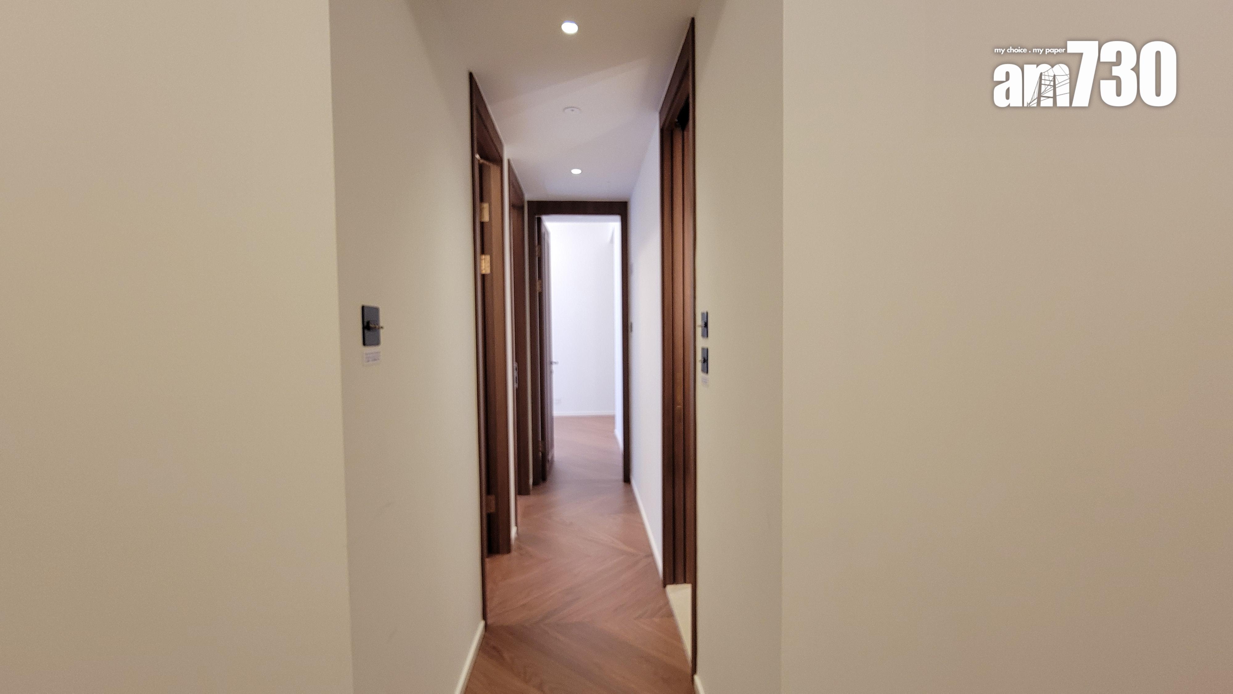 滶晨示範單位|952呎交樓標準三房 流線型露台打造戶外空間 (多圖有片)|黃竹坑新盤