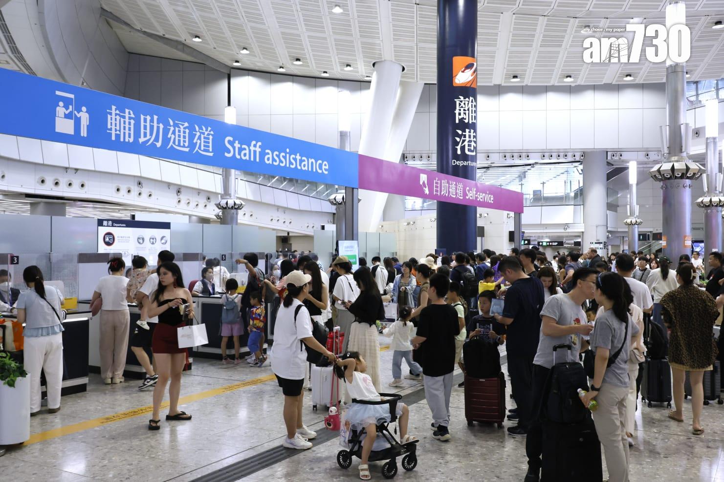 五一黃金周長假期最後一天。(林俊源攝)