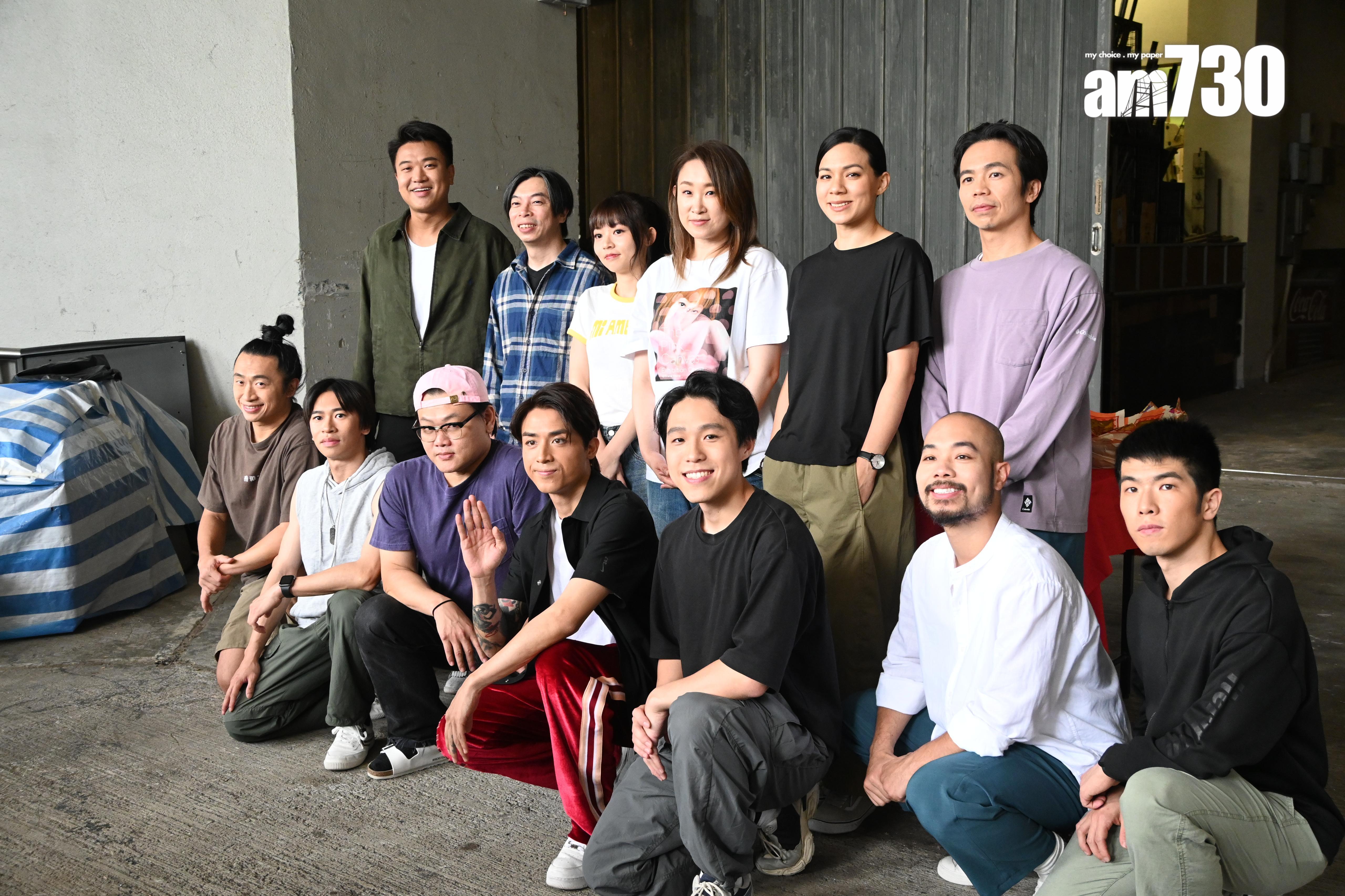 「小薯茄」童童表示《SUCK樂園》一眾拍檔實在太搞笑,令她忍笑好辛苦。 (娛樂組攝)