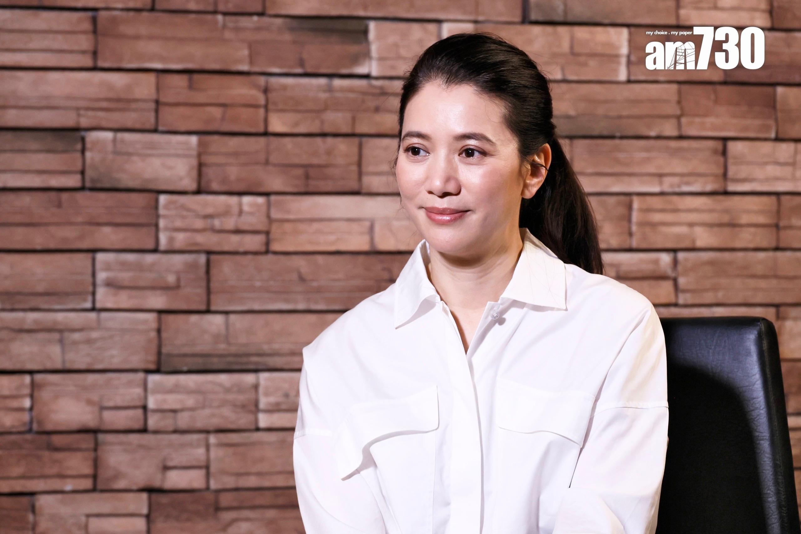 袁詠儀拍《OMG!阿媽有喜》勾起當年懷孕的回憶。(林俊源攝)