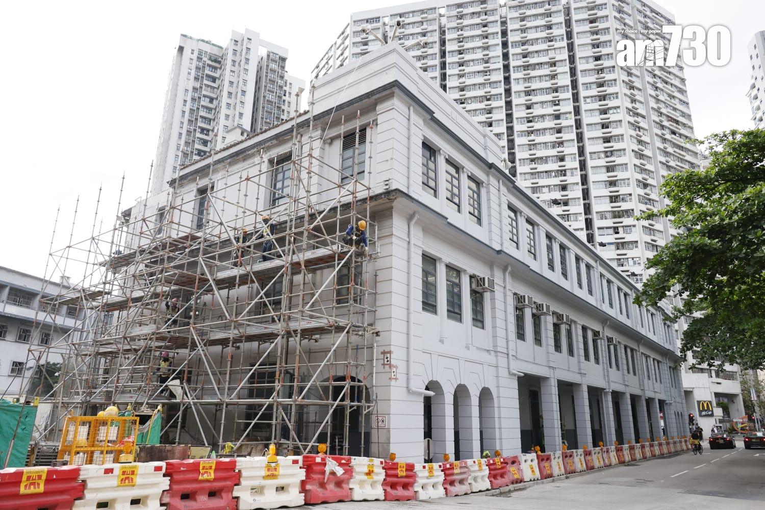 政府推出9個旅遊熱點,包括開放舊油麻地警署(林俊源攝)