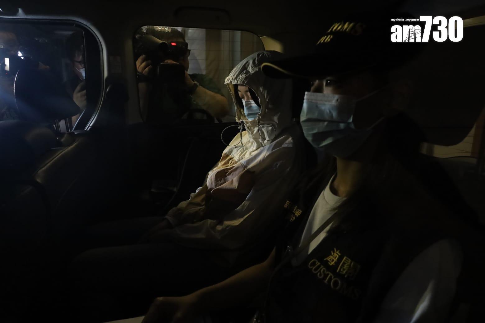 其中一名被捕人為31歲的公司秘書。(鍾式明攝)