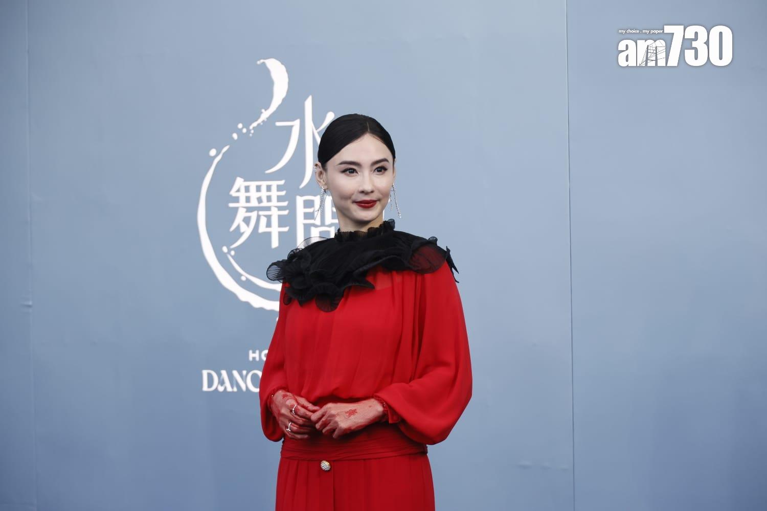 張栢芝今日出席澳門活動。 (林俊源攝)