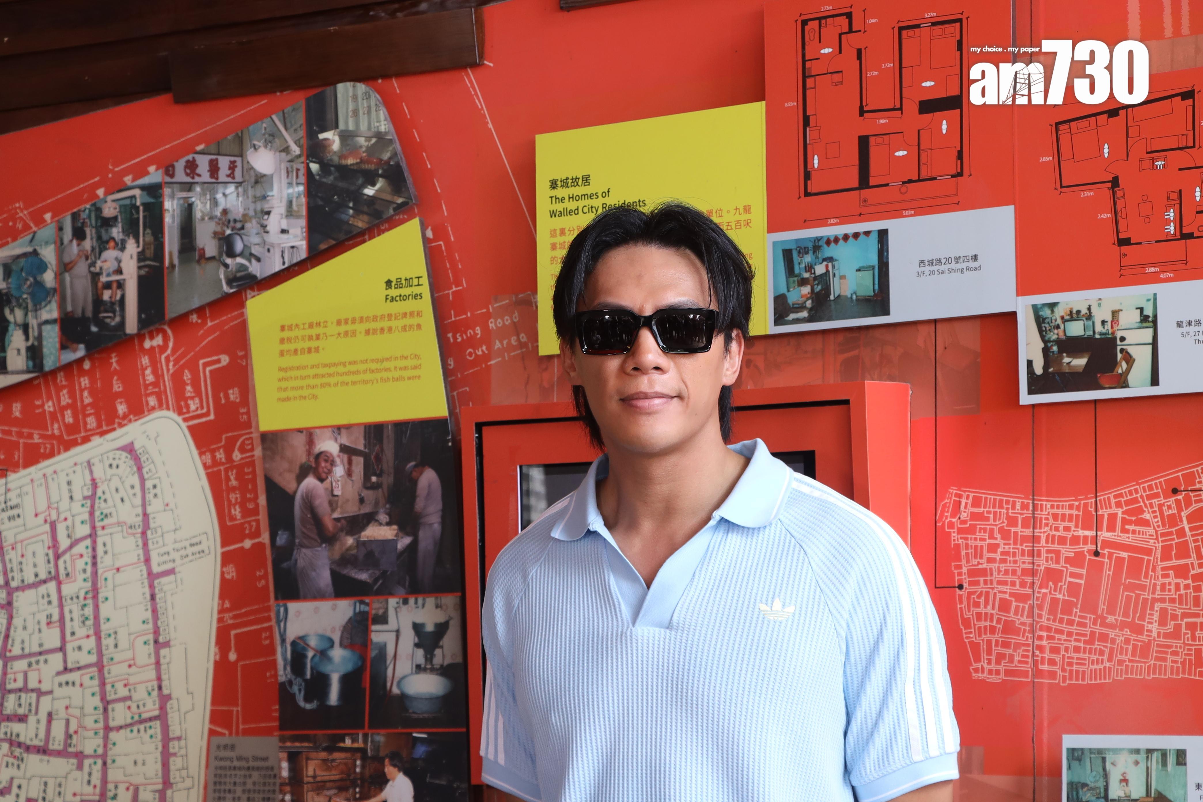 張文傑的動作演員學校復活,深深感受香港人的愛和溫暖。(娛樂組攝)