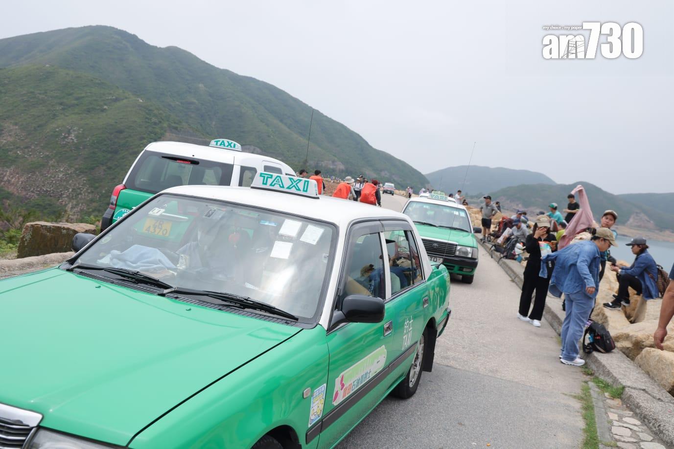 萬宜水庫東壩成為旅客深度遊的熱門地點。(吳康琦攝)