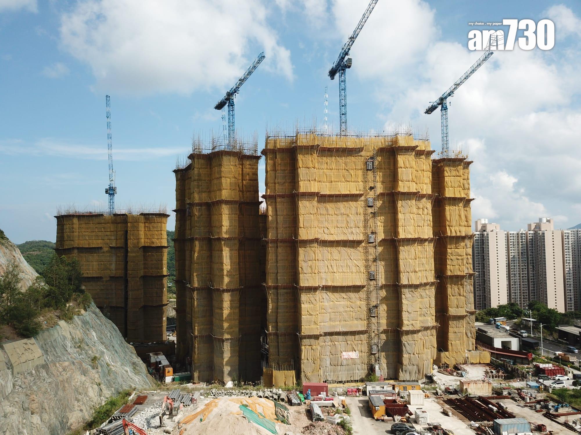 廉署偵破一宗涉及住宅發展項目建築地盤的貪污造假案,涉及安達臣道「港人首置上車盤」項目。(鍾式明攝)