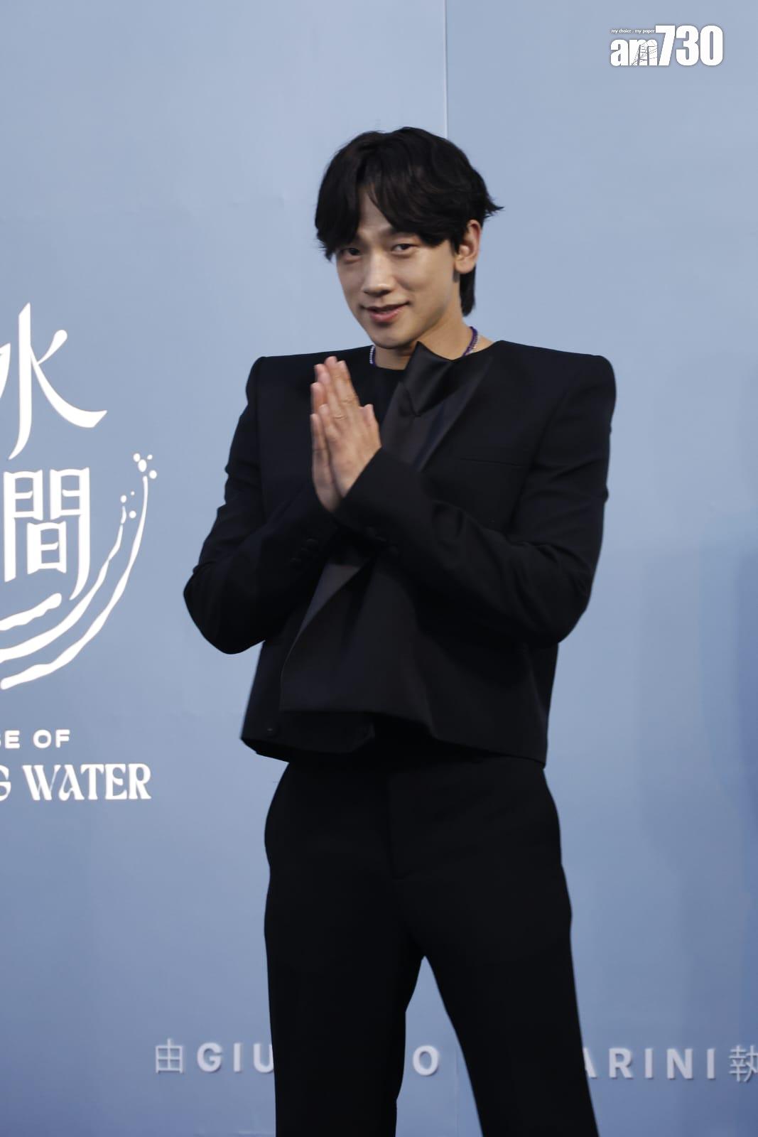 Rain預告8月再到澳門演出,稍後會再來港出席宣傳活動。(林俊源攝)