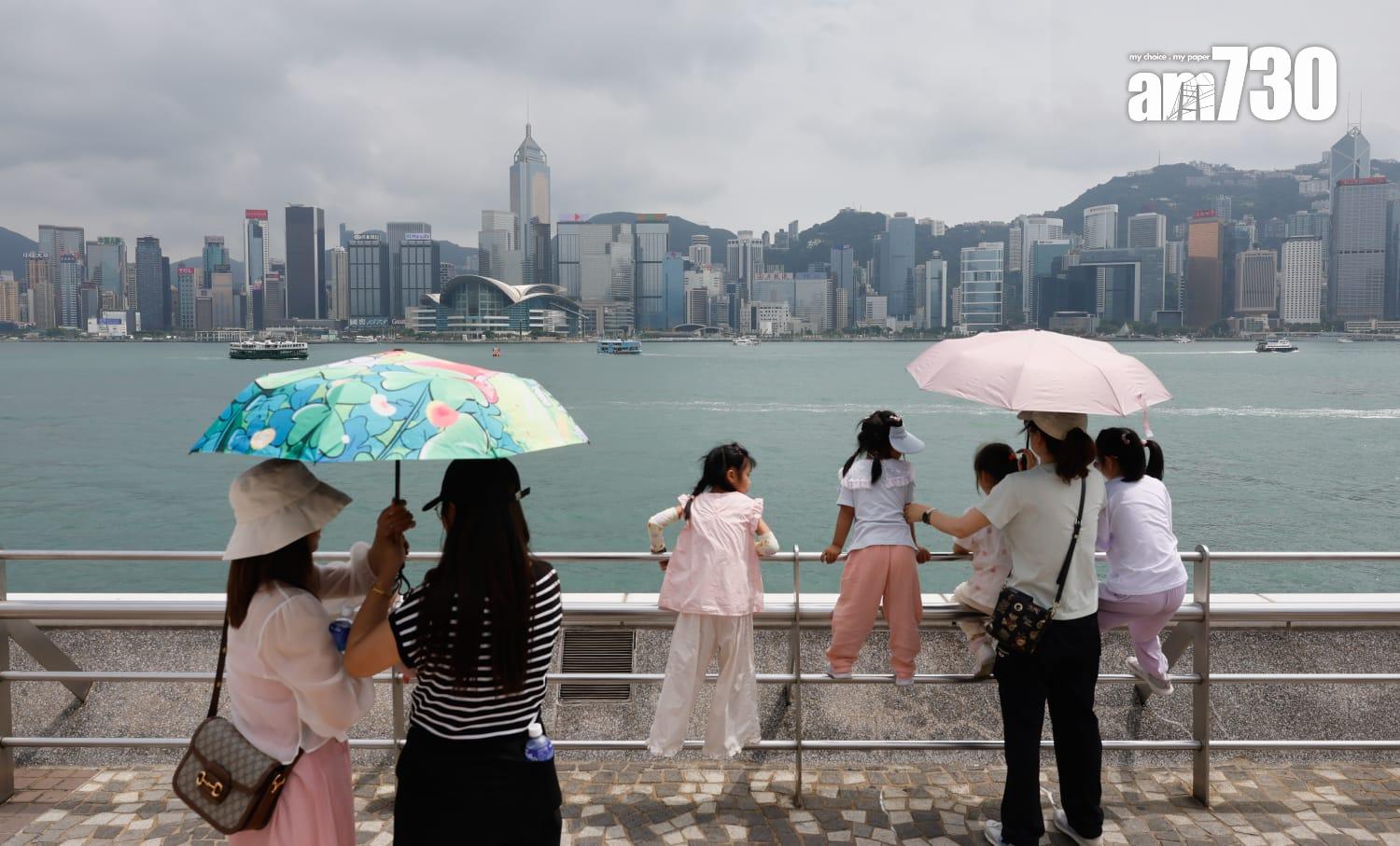 星光大道受旅客歡迎。(蘇文傑攝)