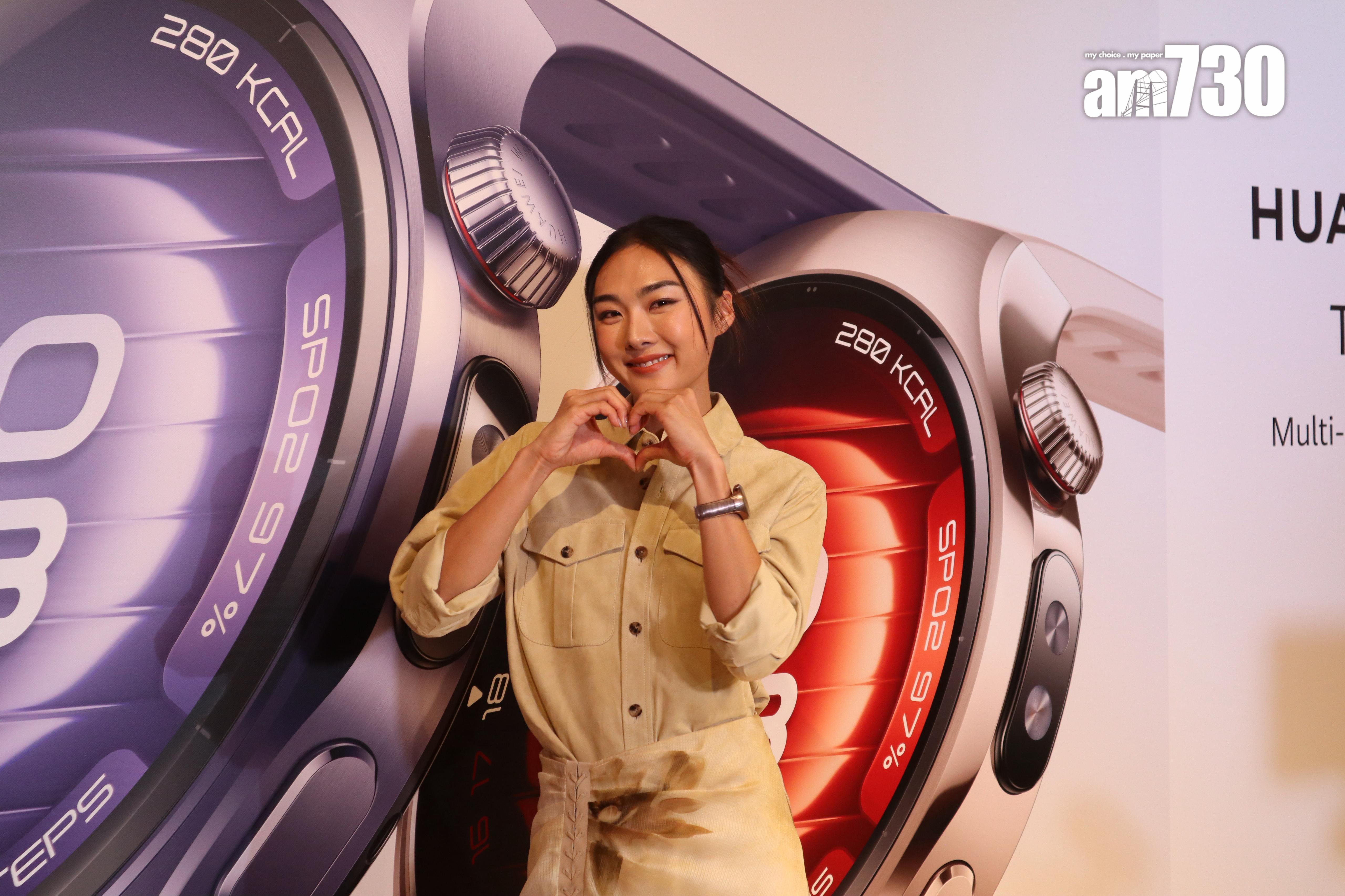 楊文蔚今日(22日)出席「華為Q2創新產品發佈會」。(娛樂組攝)