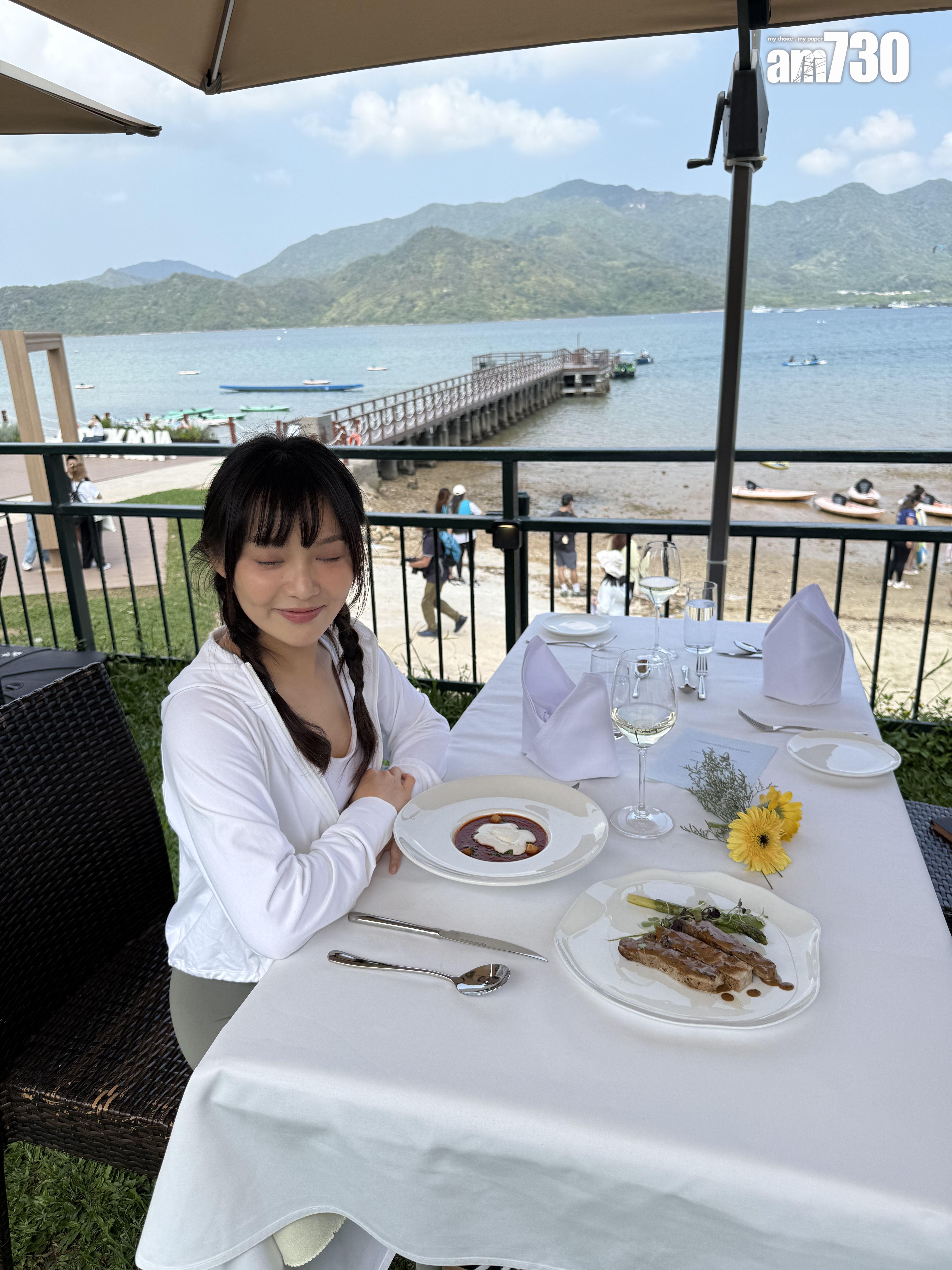 GO PARK Aqua旁新開業的法國餐廳Café 131擁有無敵大海景