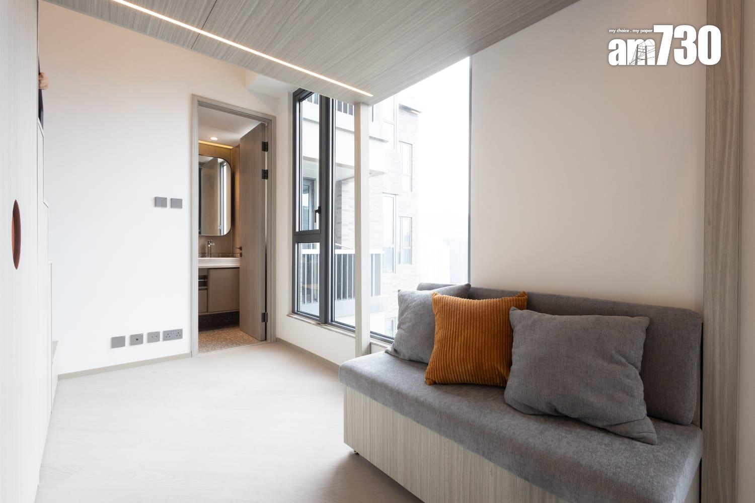 連方II示範單位|267呎開放式戶 善用高樓底打造閣樓(多圖有片)|長沙灣新盤