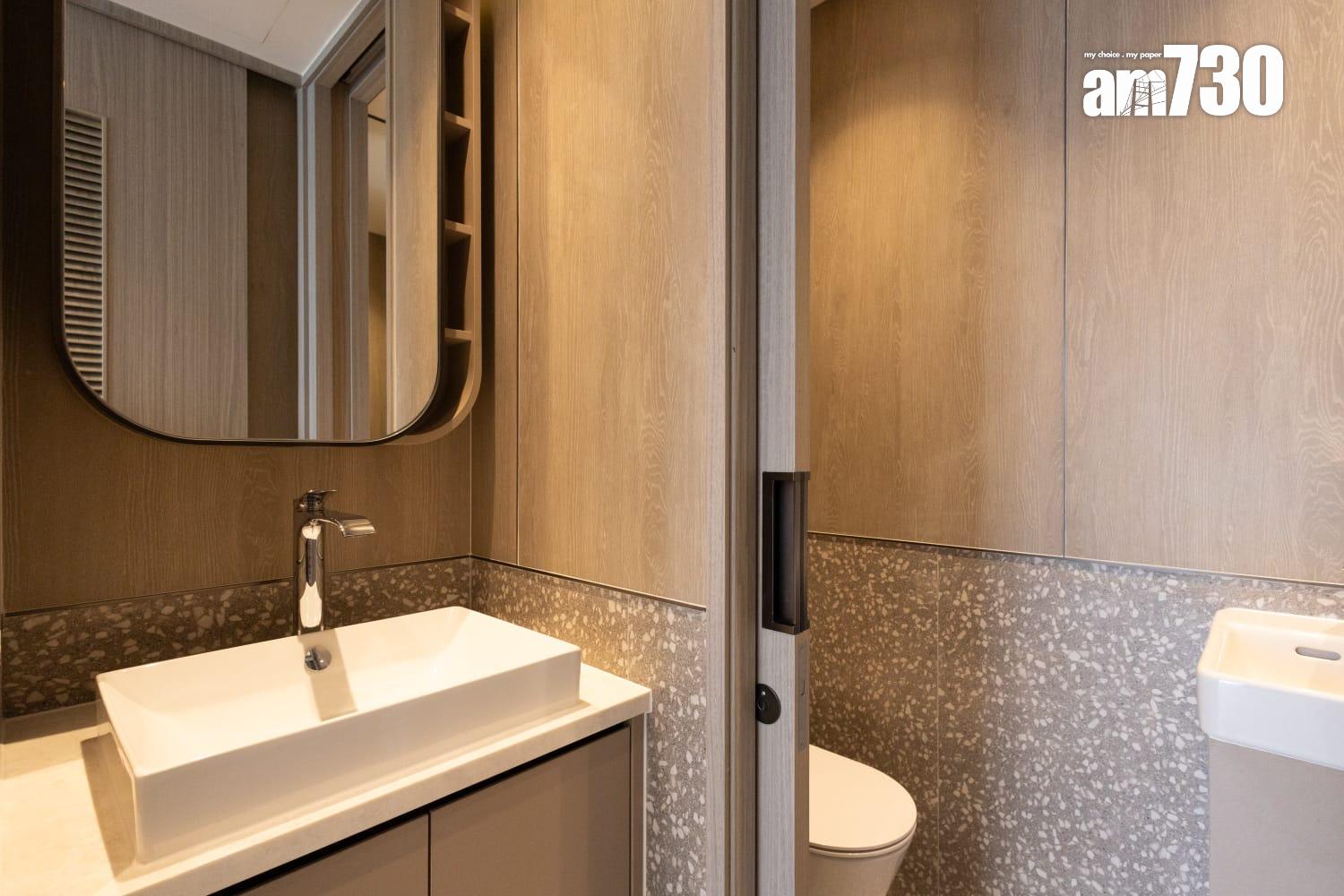 連方II示範單位|538呎交樓標準三房 浴室乾濕分離設計(多圖有片)|長沙灣新盤