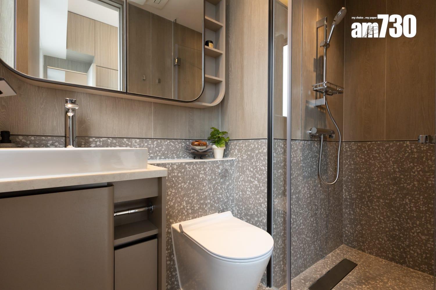 連方II示範單位|259呎連家具開放式戶 雙面收納櫃劃分寢區及廳區(多圖有片)|長沙灣新盤