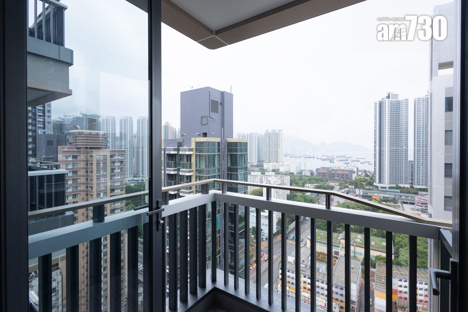 連方II示範單位|377呎交樓標準兩房 高樓底玻璃窗採光足(多圖有片)|長沙灣新盤