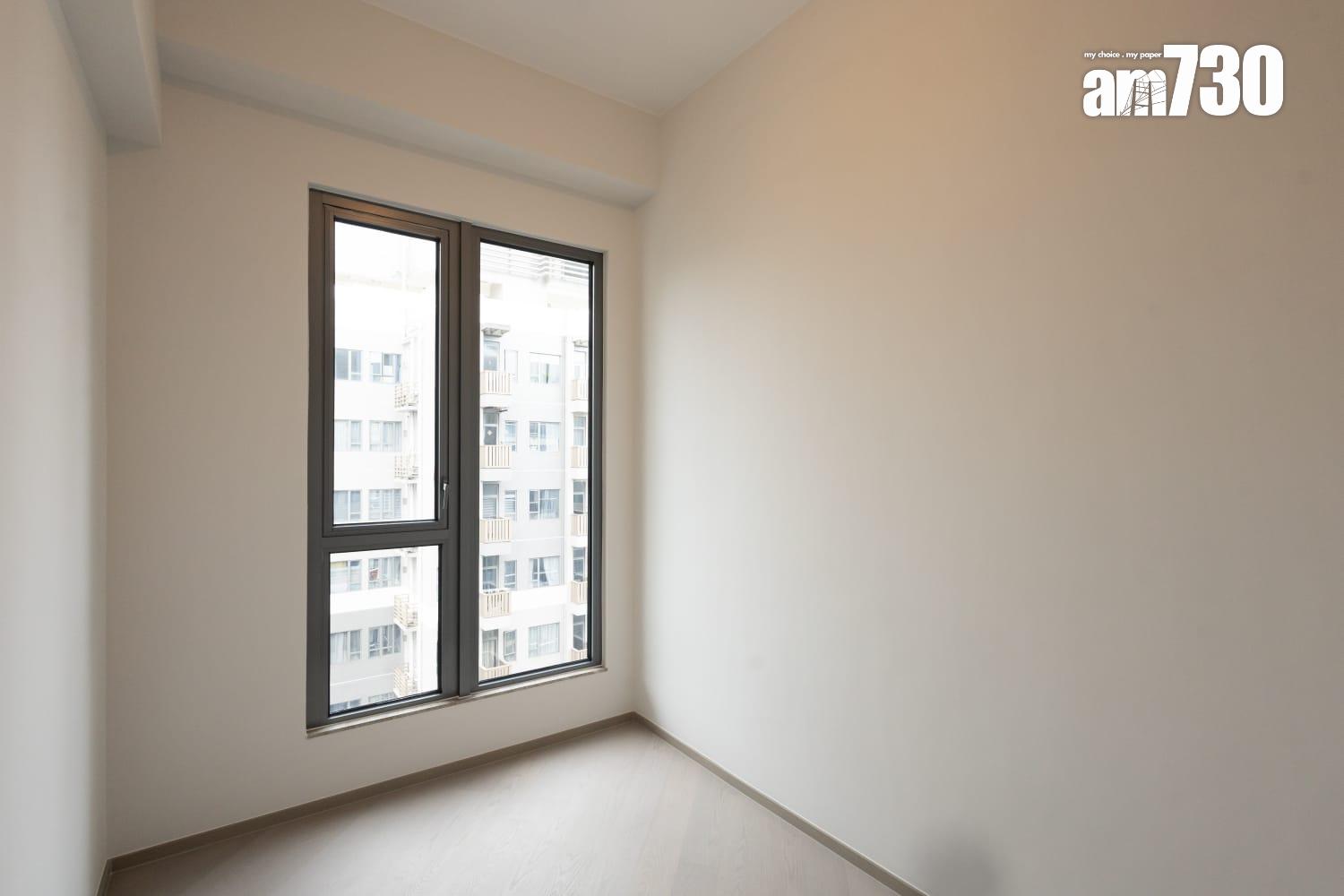 連方II示範單位|377呎交樓標準兩房 高樓底玻璃窗採光足(多圖有片)|長沙灣新盤