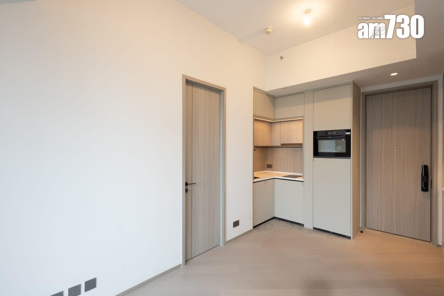 連方II示範單位|377呎交樓標準兩房 高樓底玻璃窗採光足(多圖有片)|長沙灣新盤