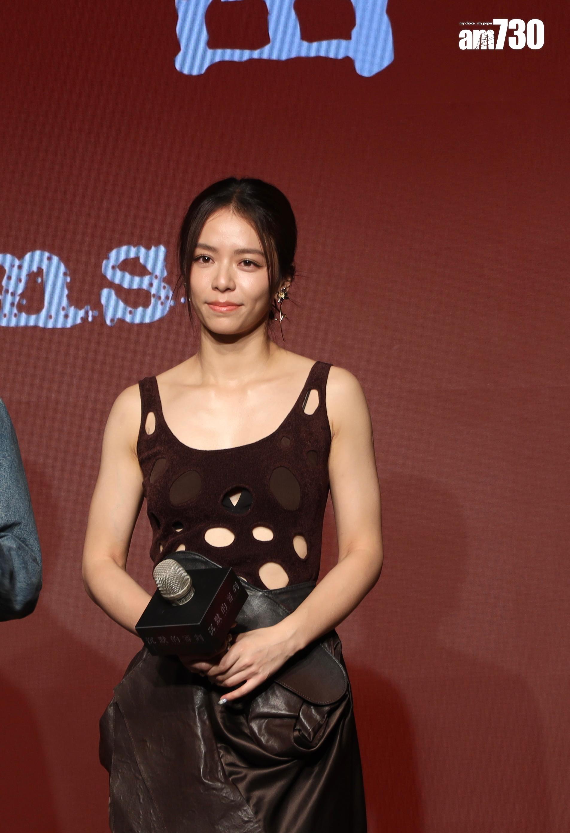 宋芸樺在黃精甫執導的新作《沉默的審判》,首次跳唱廣東歌。(娛樂組攝)