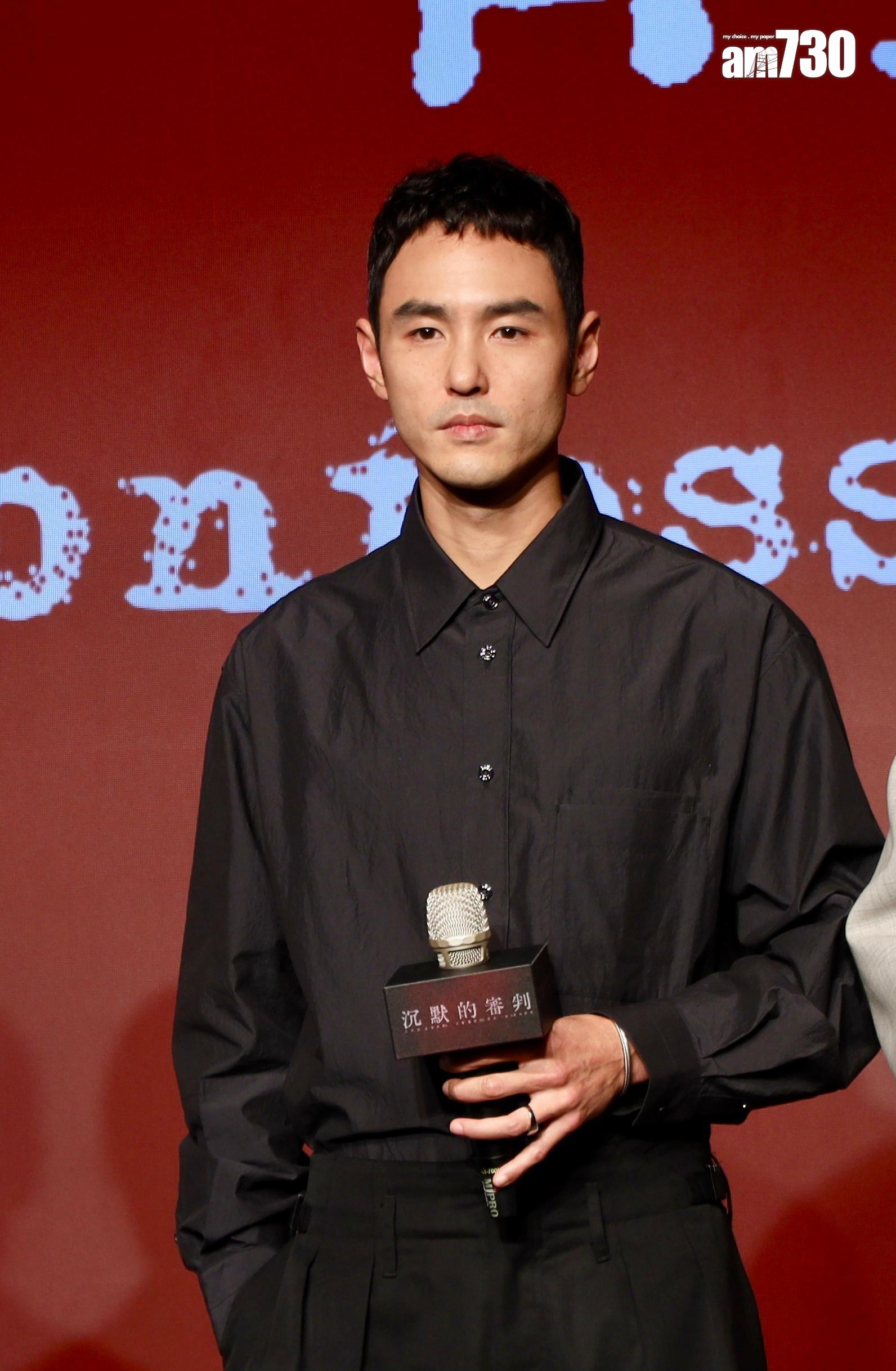 阮經天自言跟《沉默的審判》角色的人生階段重疊。(娛樂組攝)