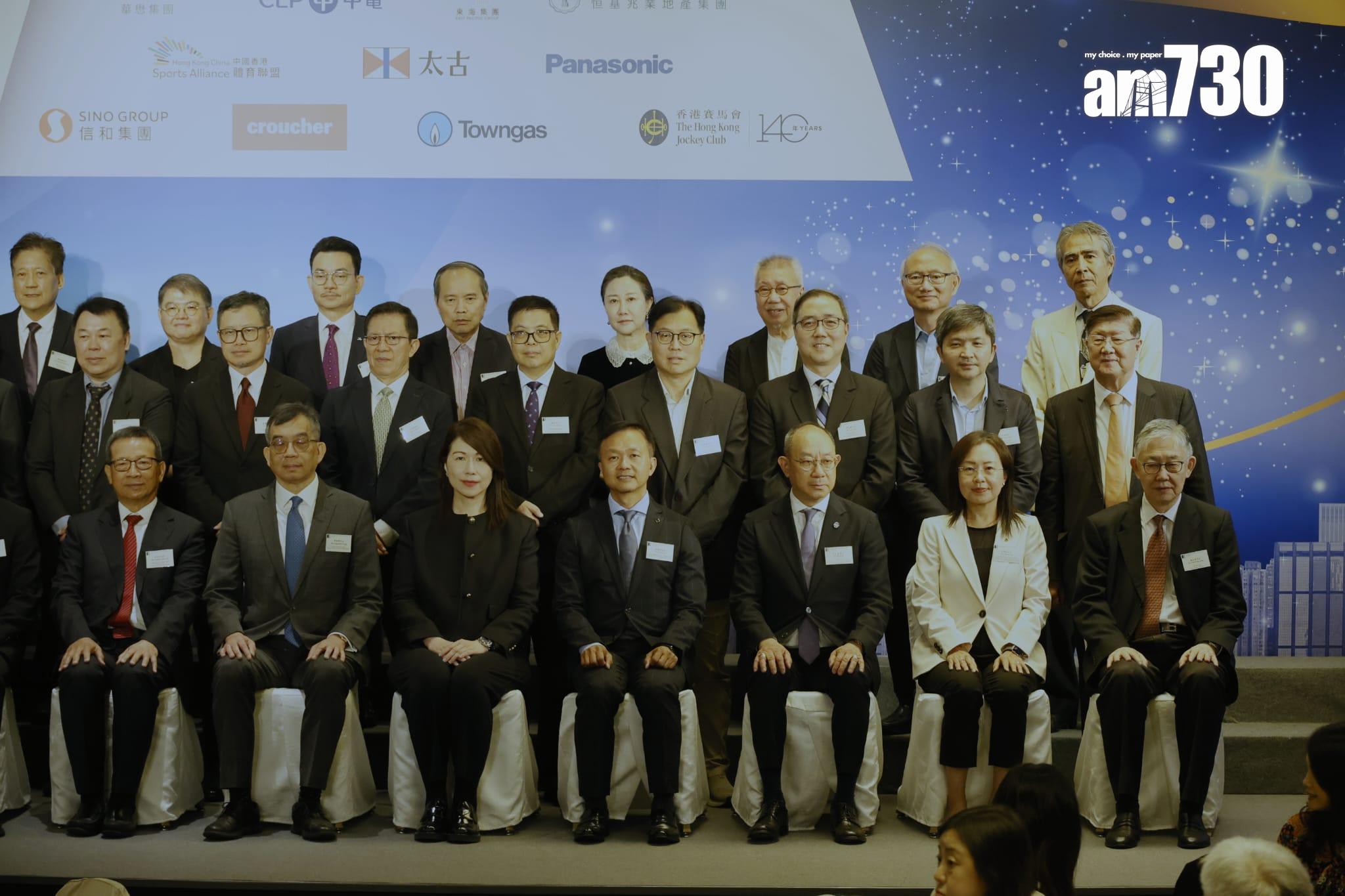 香港報業公會今日舉行2024年香港最佳新聞獎頒獎禮及午宴。(鍾式明攝)