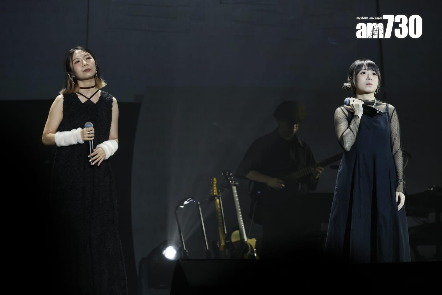 雷同二友為《拉闊音樂會 Oscar·回憶夜遊 林家謙x洪嘉豪x陳健安》獻聲。(蘇文傑攝)