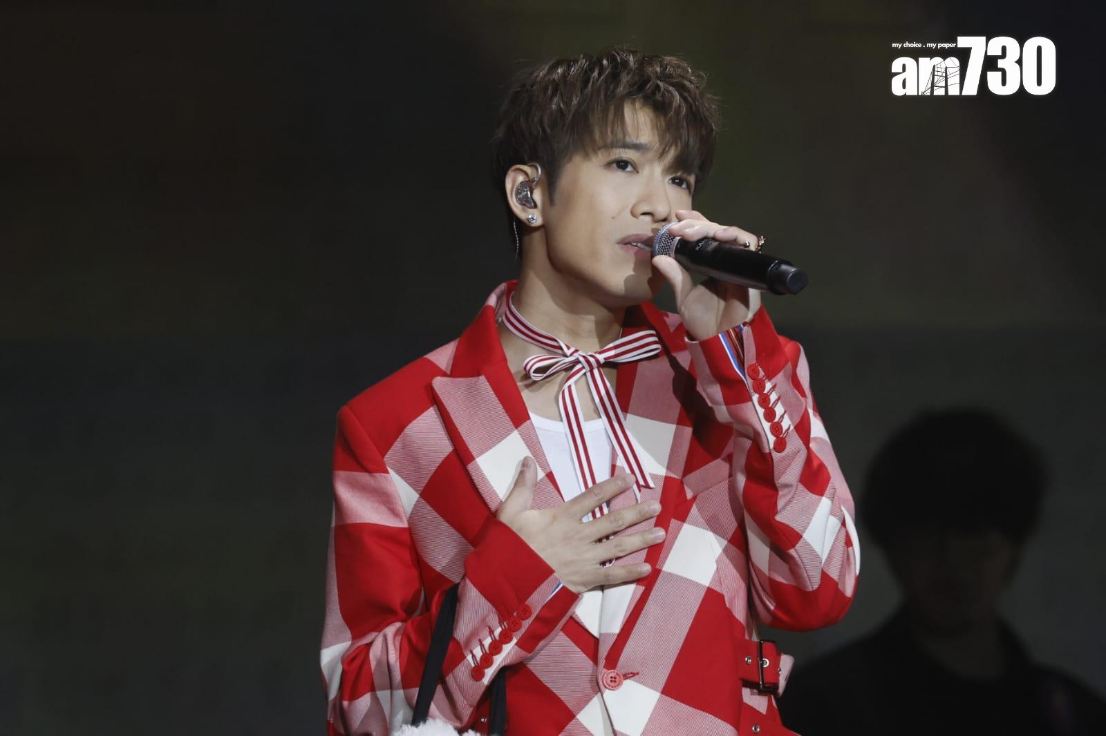 洪嘉豪在《拉闊音樂會 Oscar·回憶夜遊》唱出多首Oscar填詞的作品。(蘇文傑攝)