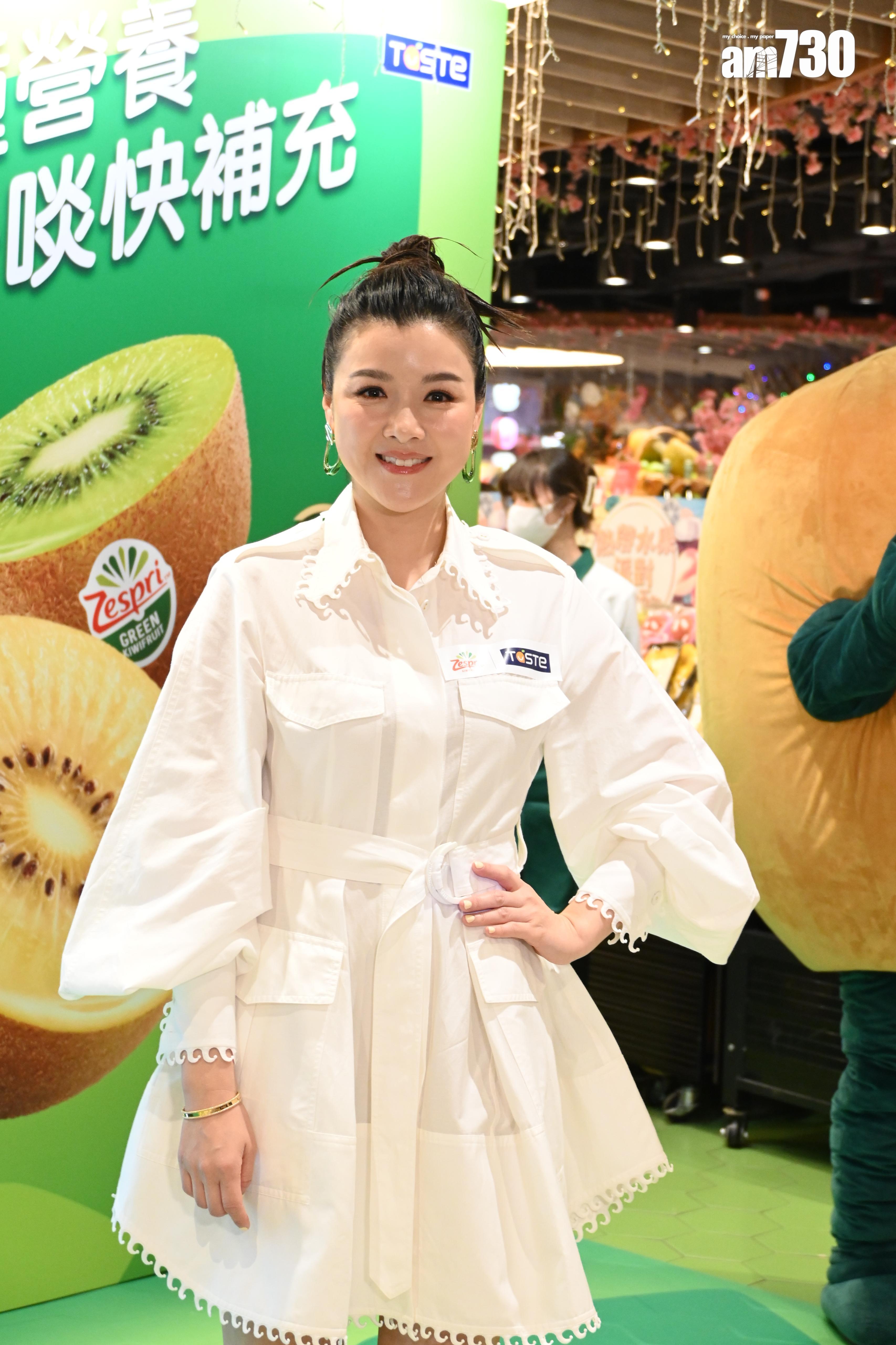 陳茵媺非常著重小朋友的品行。(娛樂組攝)