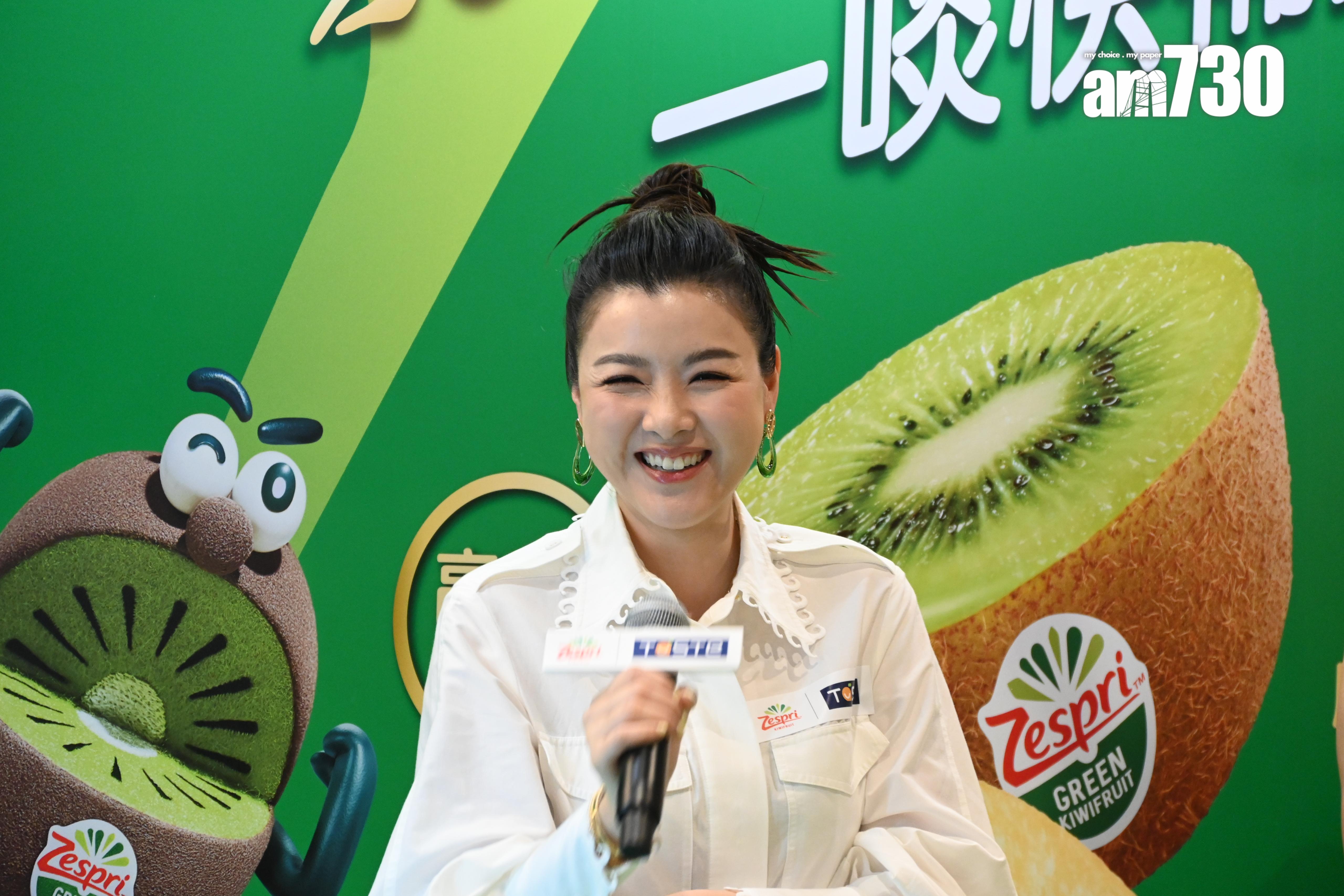 陳茵媺非常著重小朋友的品行。(娛樂組攝)