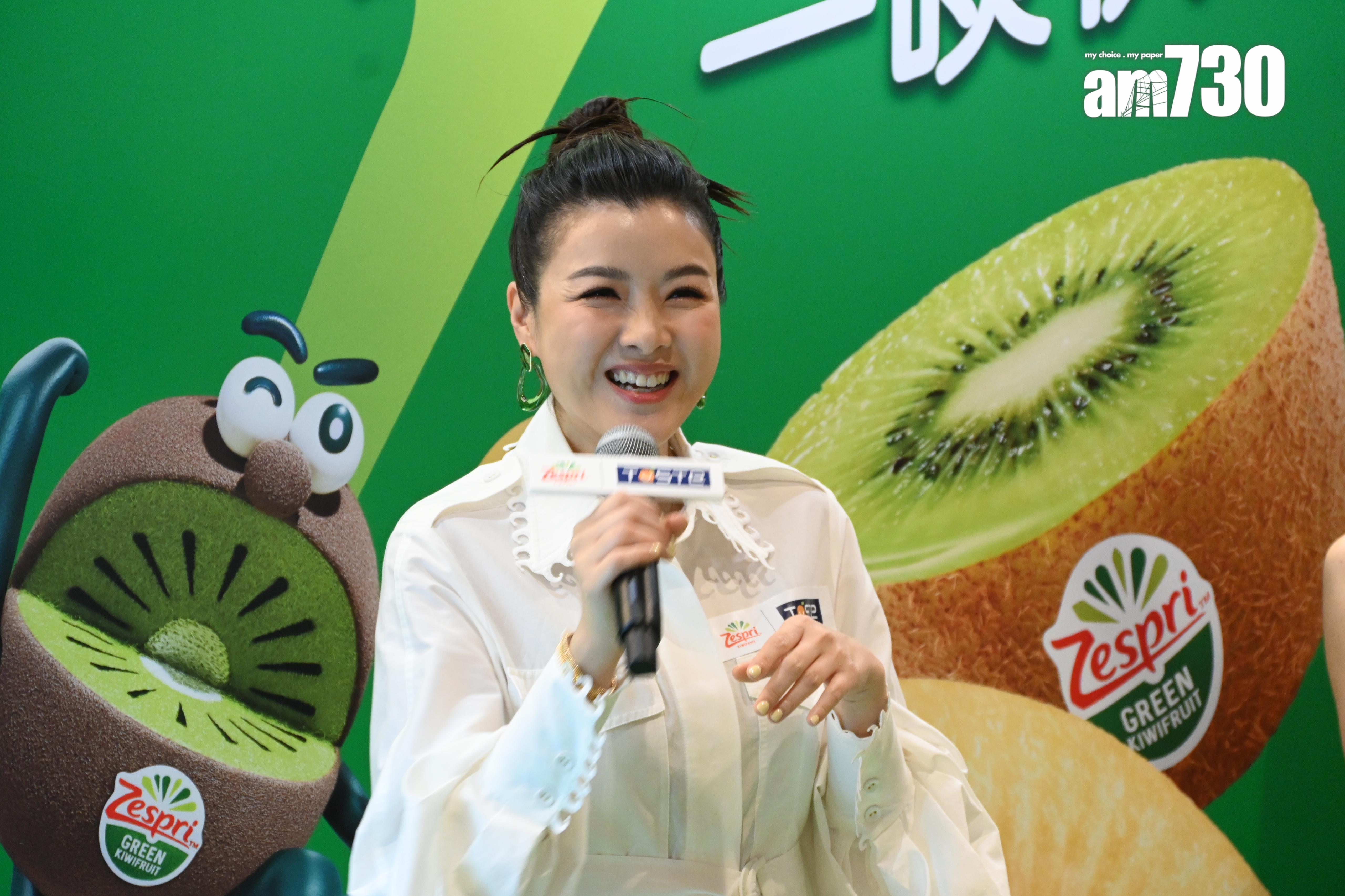 陳茵媺非常著重小朋友的品行。(娛樂組攝)