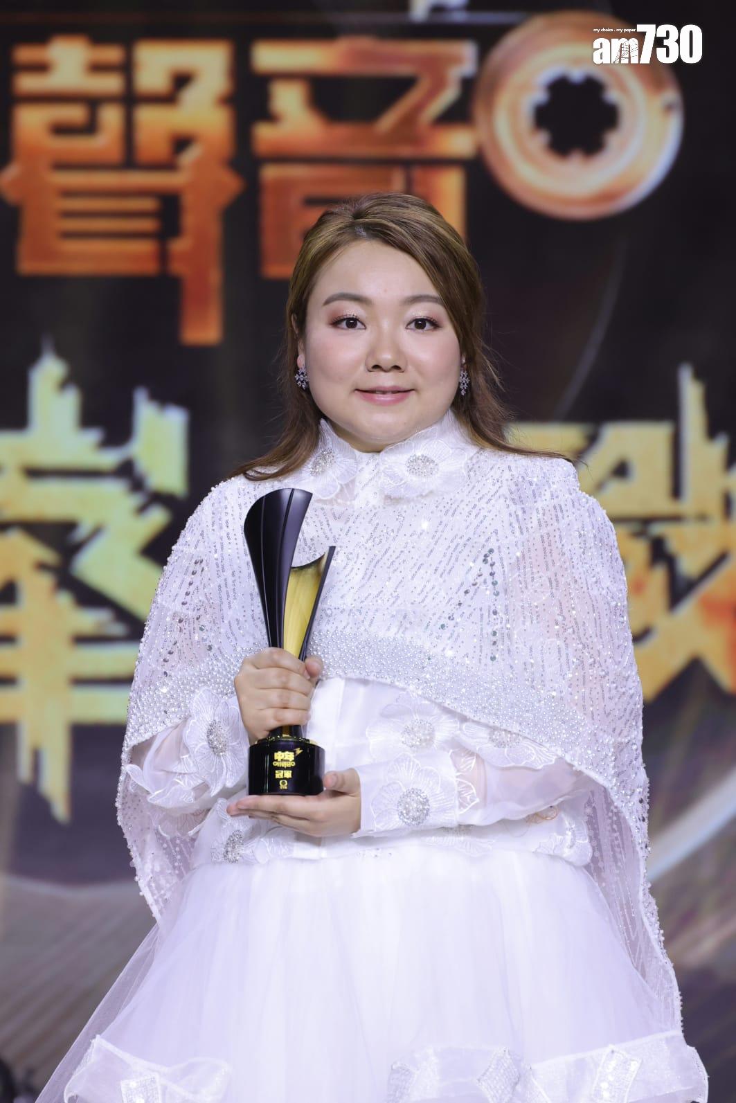 現年36歲的「女大魔王」黃博登上冠軍寶座。 (吳康琦攝)