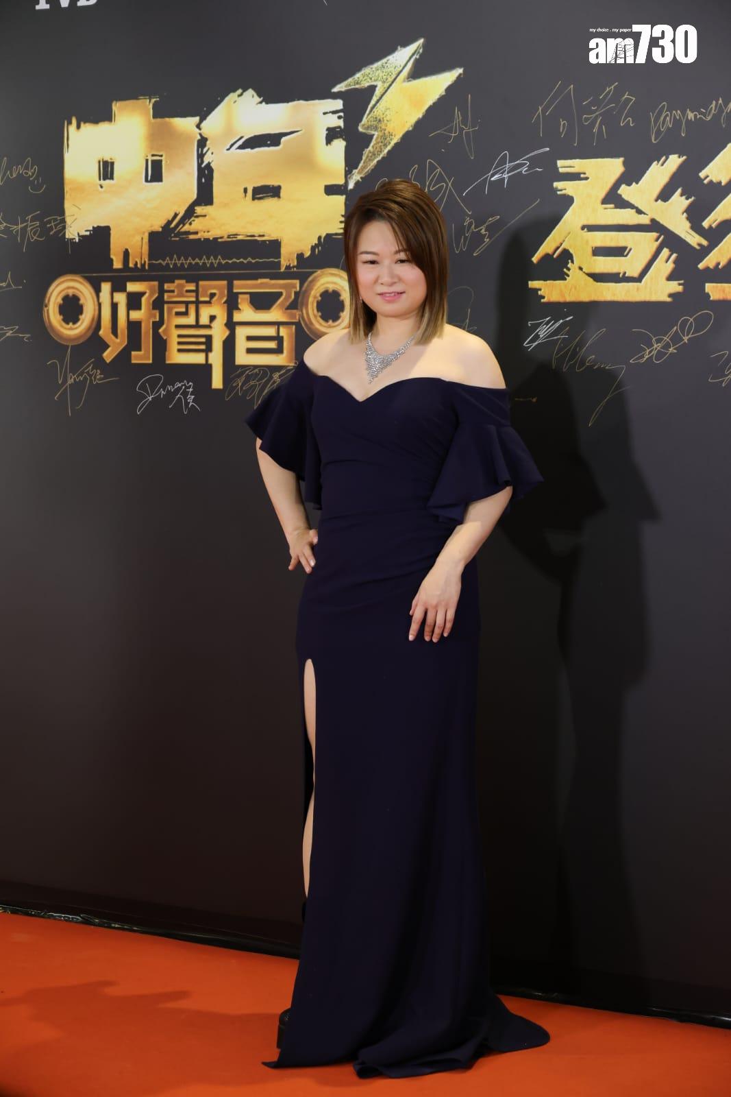 《中年好聲音3》7強亮相紅地毯。(吳康琦攝)