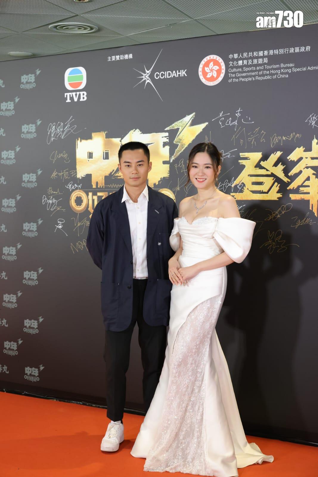 《中年好聲音3》紅地毯盛況。(吳康琦攝)