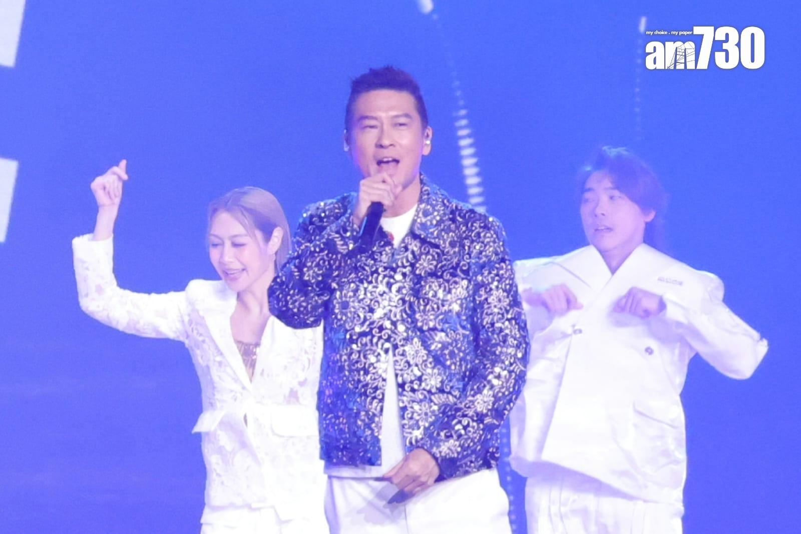 《中年好聲音3》總決賽有張佳添開金口。(吳康琦攝)