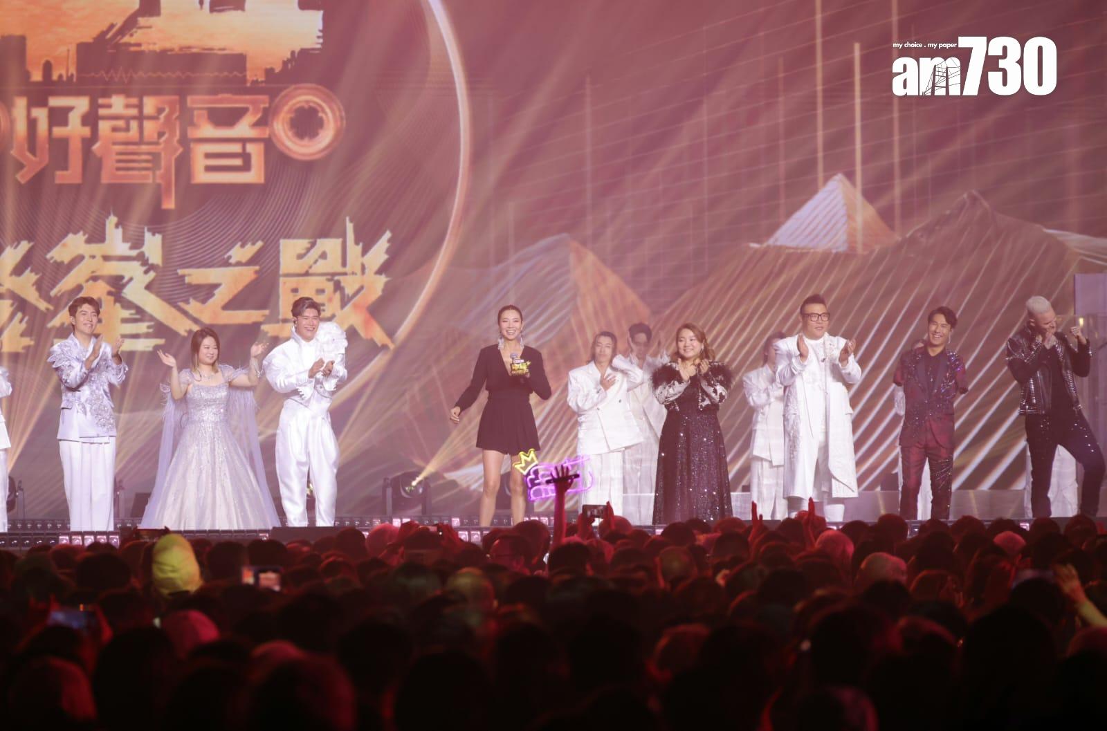 KT rap住請出《中年好聲音3》的7強出場。(吳康琦攝)