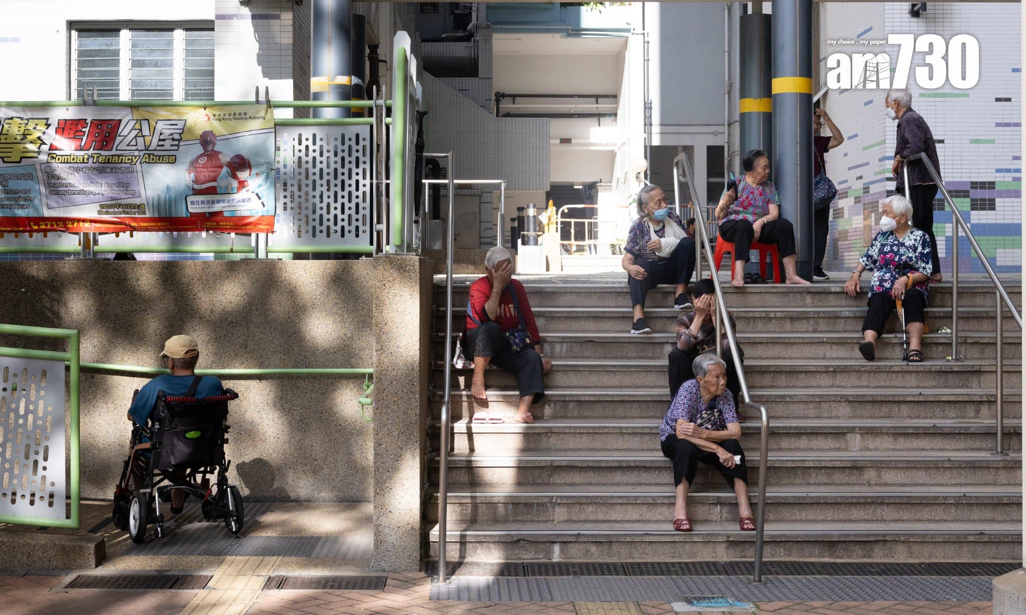 公屋平均輪候時間維持5.3年,長者一人戶3.3年縮短0.1年。(蘇文傑攝)