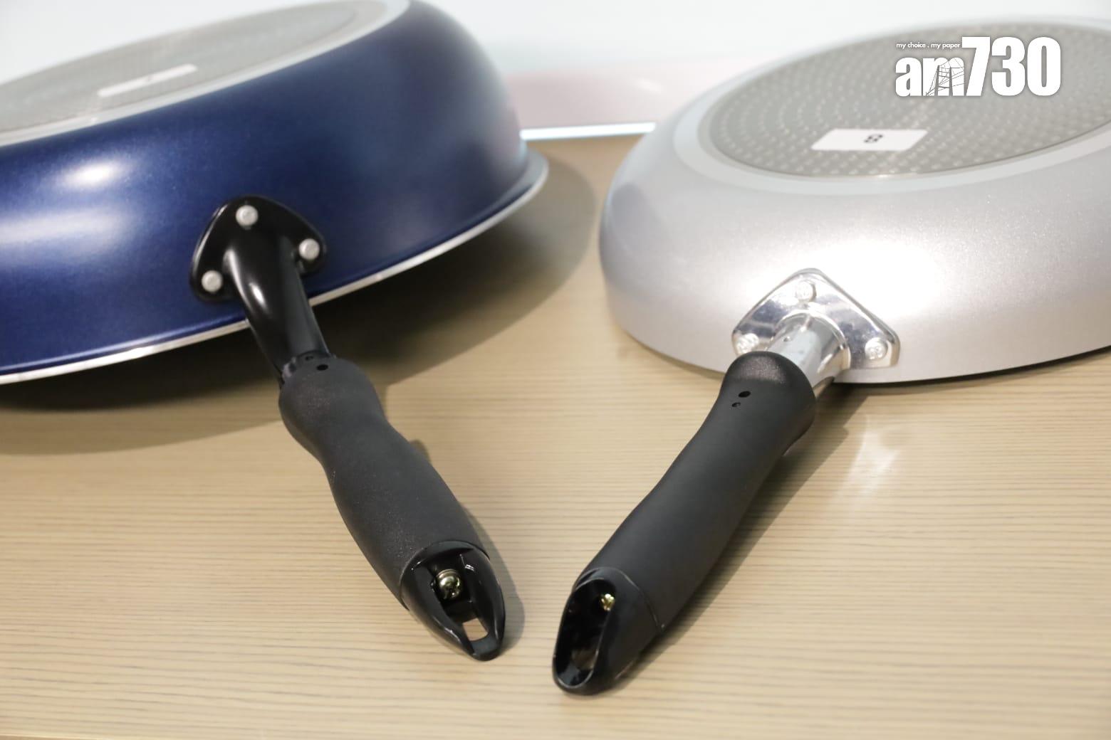 手柄未能通過防火測試,有機會在高溫煮食或接近火源時出現危險。(鍾式明攝)