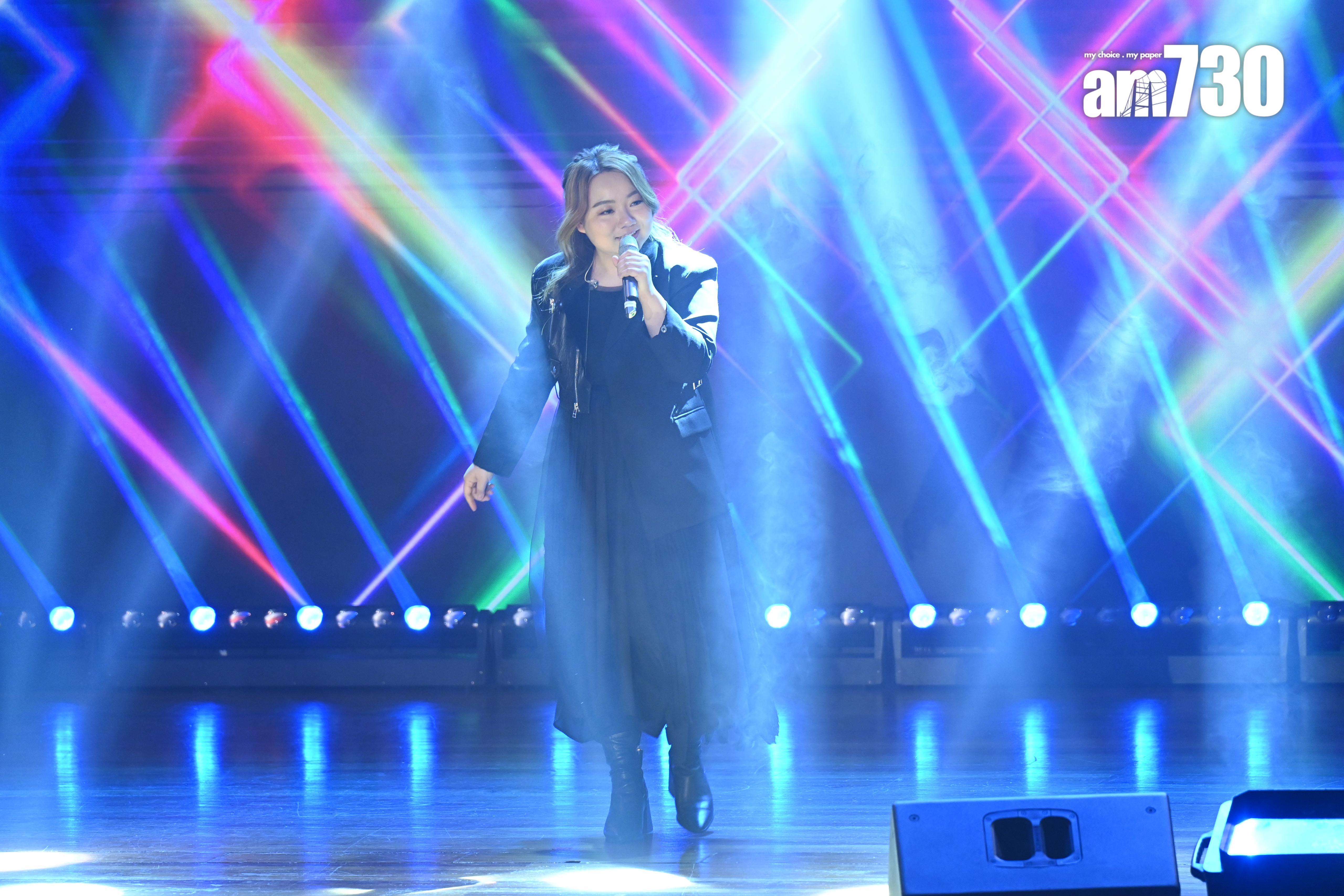 黃博在《2025 TVB 年中節目巡禮》擔任表演嘉賓。(娛樂組攝)