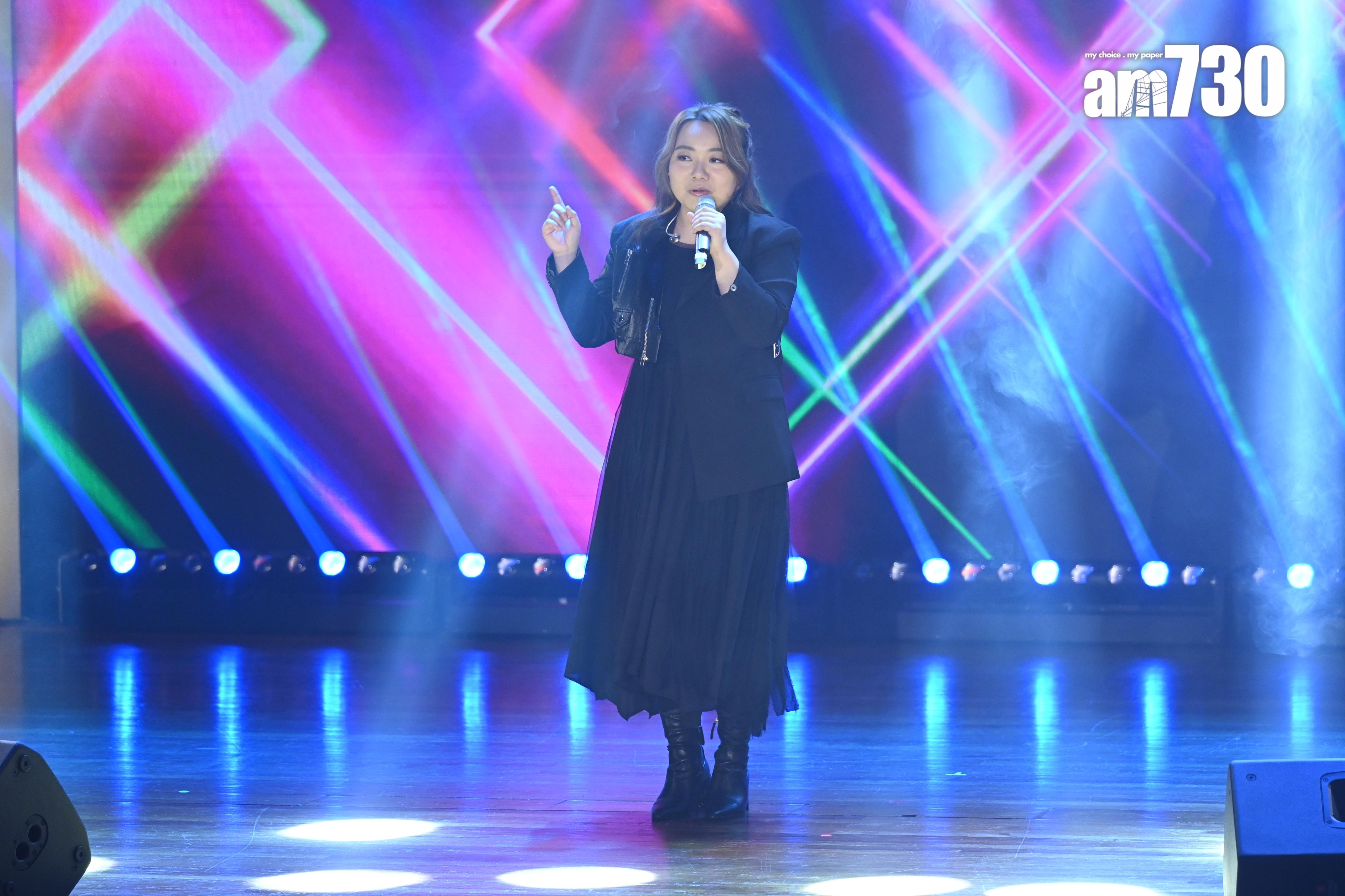 黃博在《2025 TVB 年中節目巡禮》擔任表演嘉賓。(娛樂組攝)