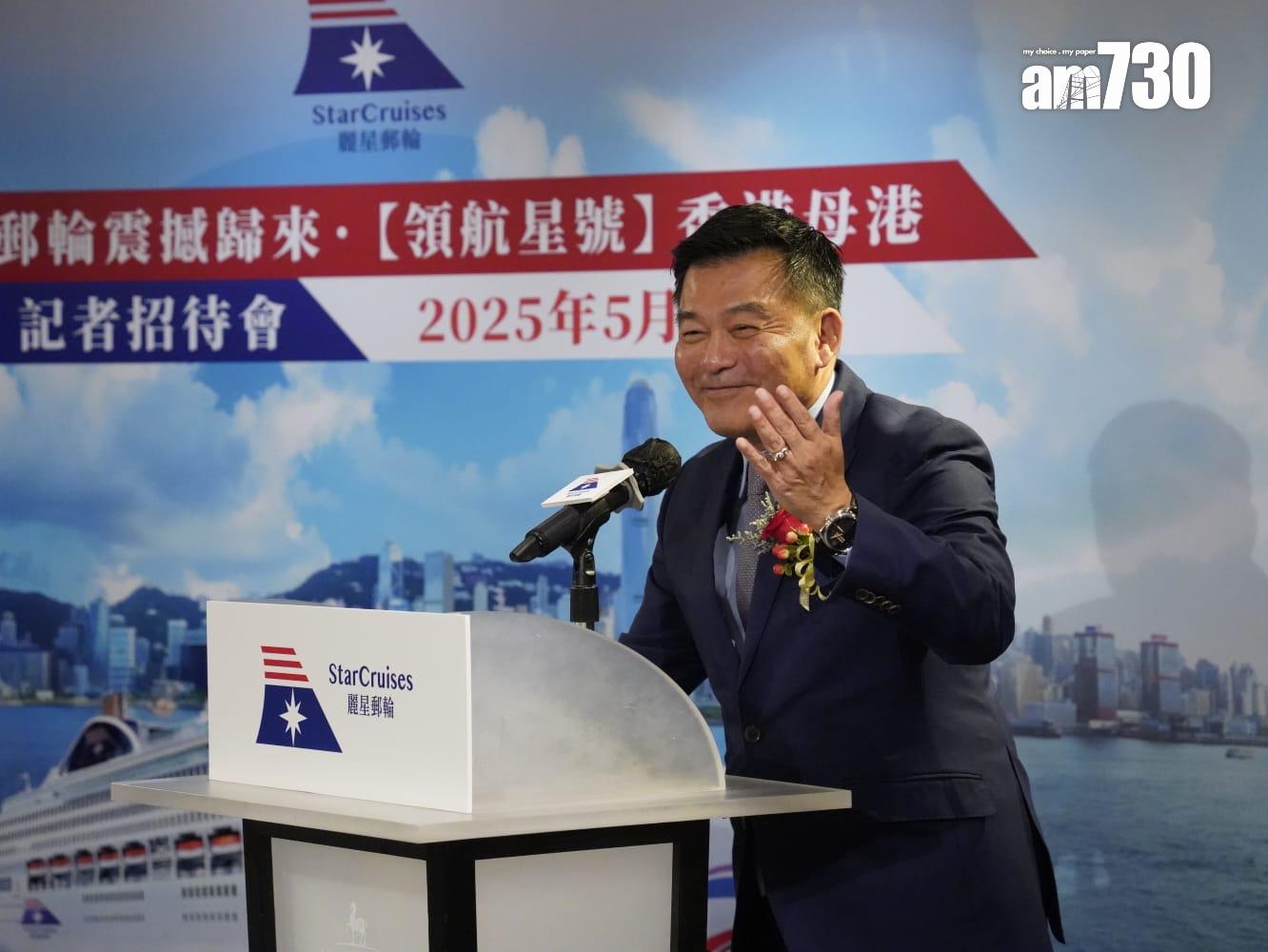 麗星夢總裁吳明發。(歐迪栢攝)