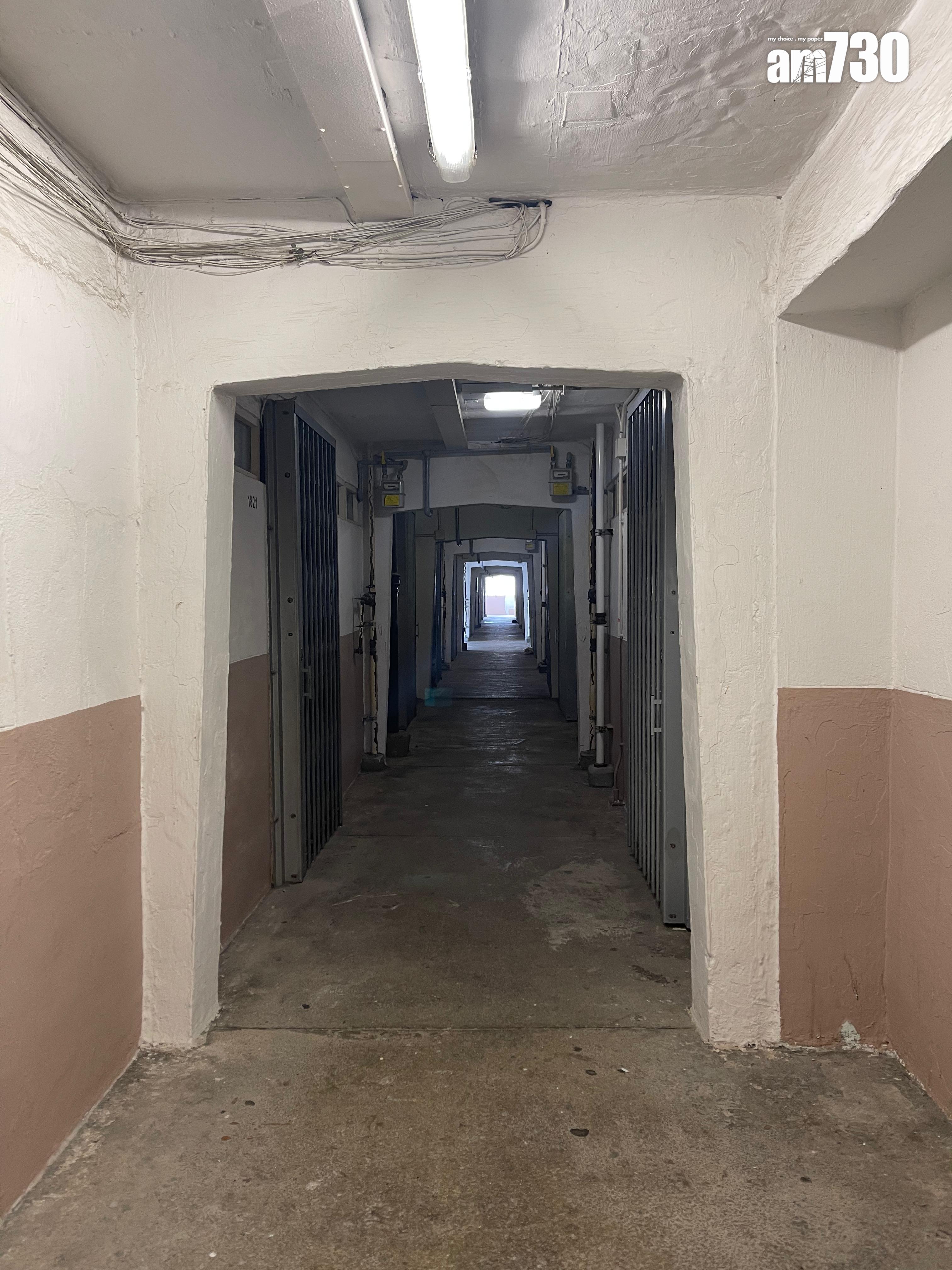 屋邨內部。(受訪者提供)