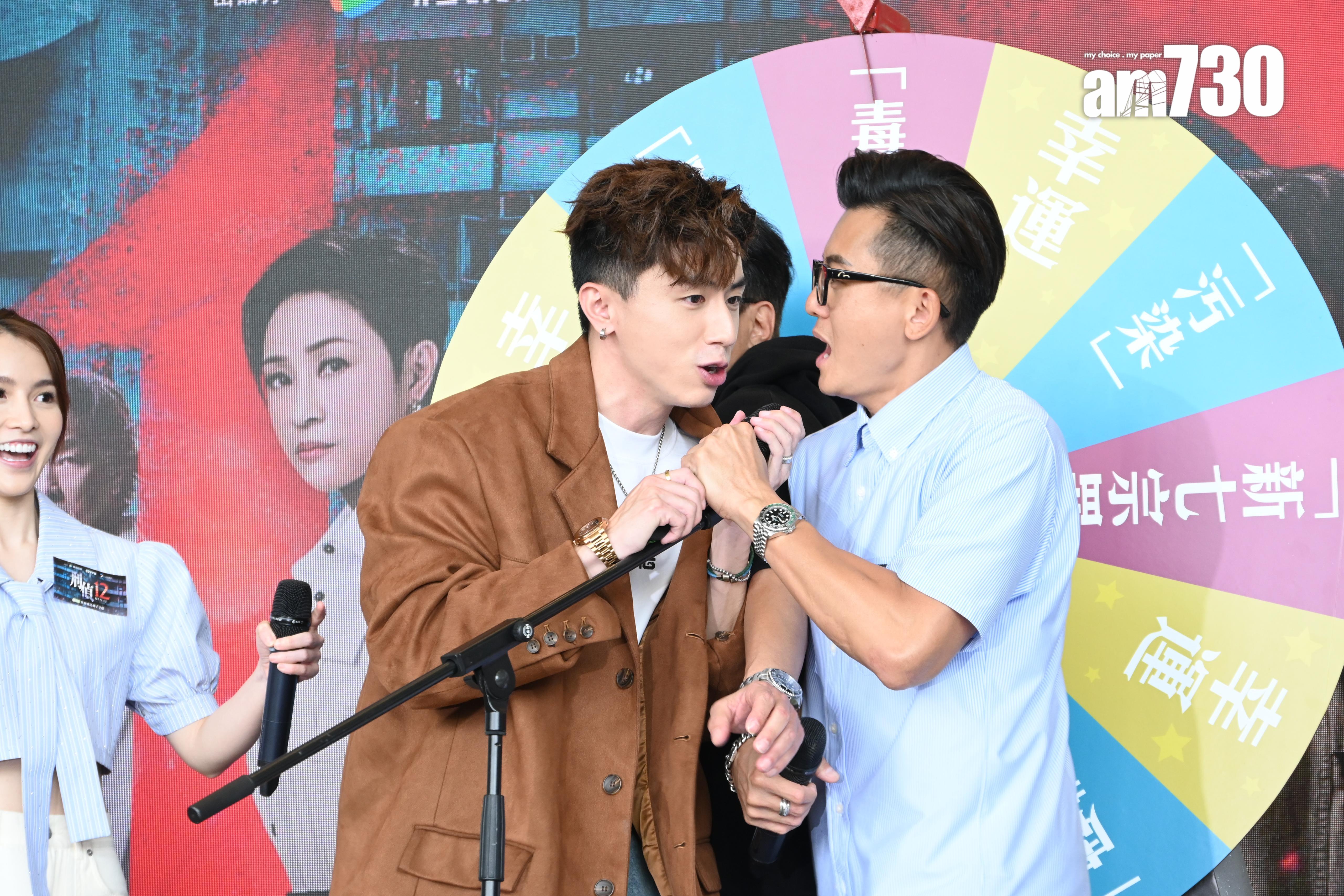 丘梓謙在《刑偵12》演變態富三代,有別在《愛.回家之開心速遞》乖乖的感覺。(娛樂組攝)