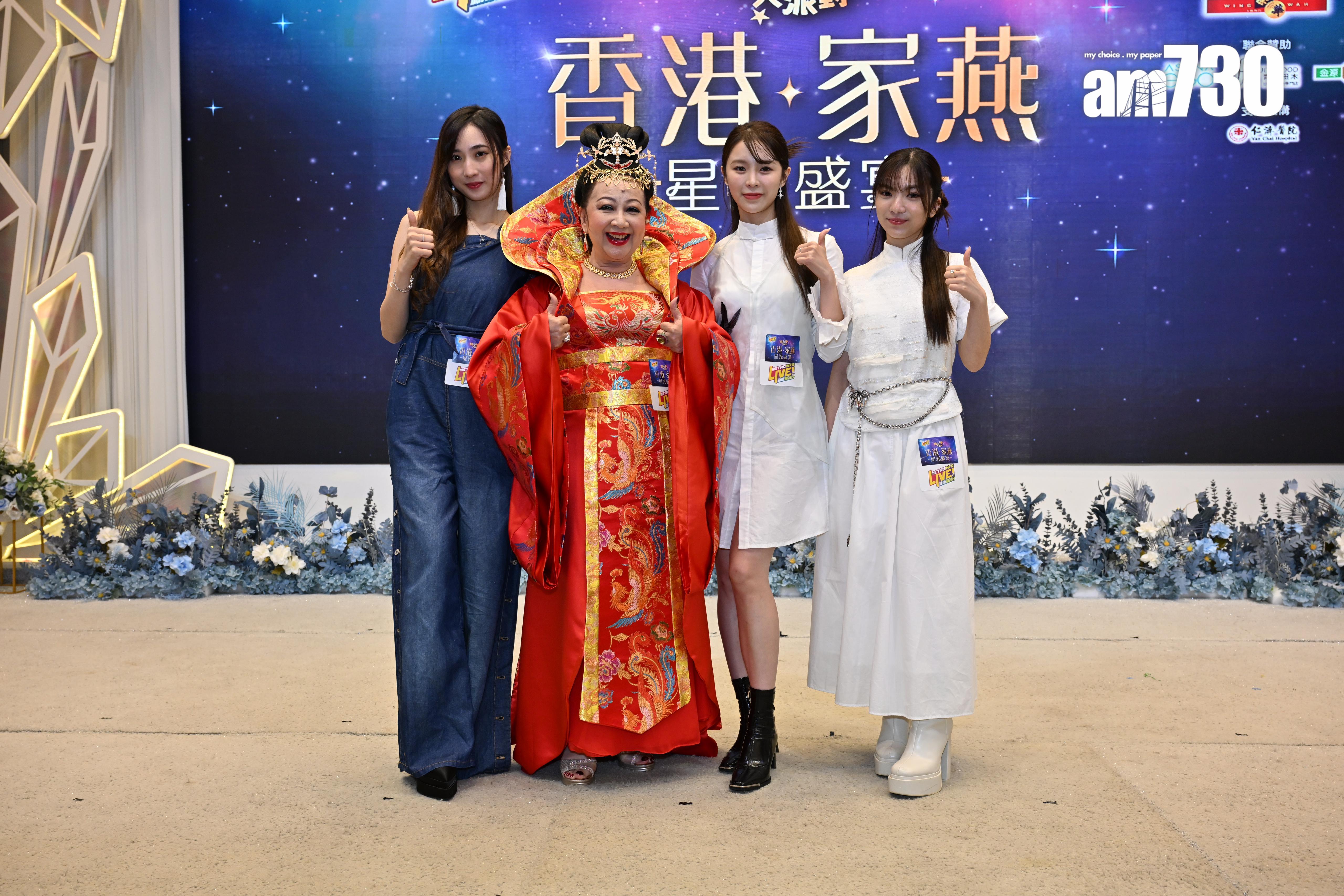 薛家燕的學生多籮籮,鍾柔美、莊錠欣及何榛綦都是家燕姐的學生。(娛樂組攝)