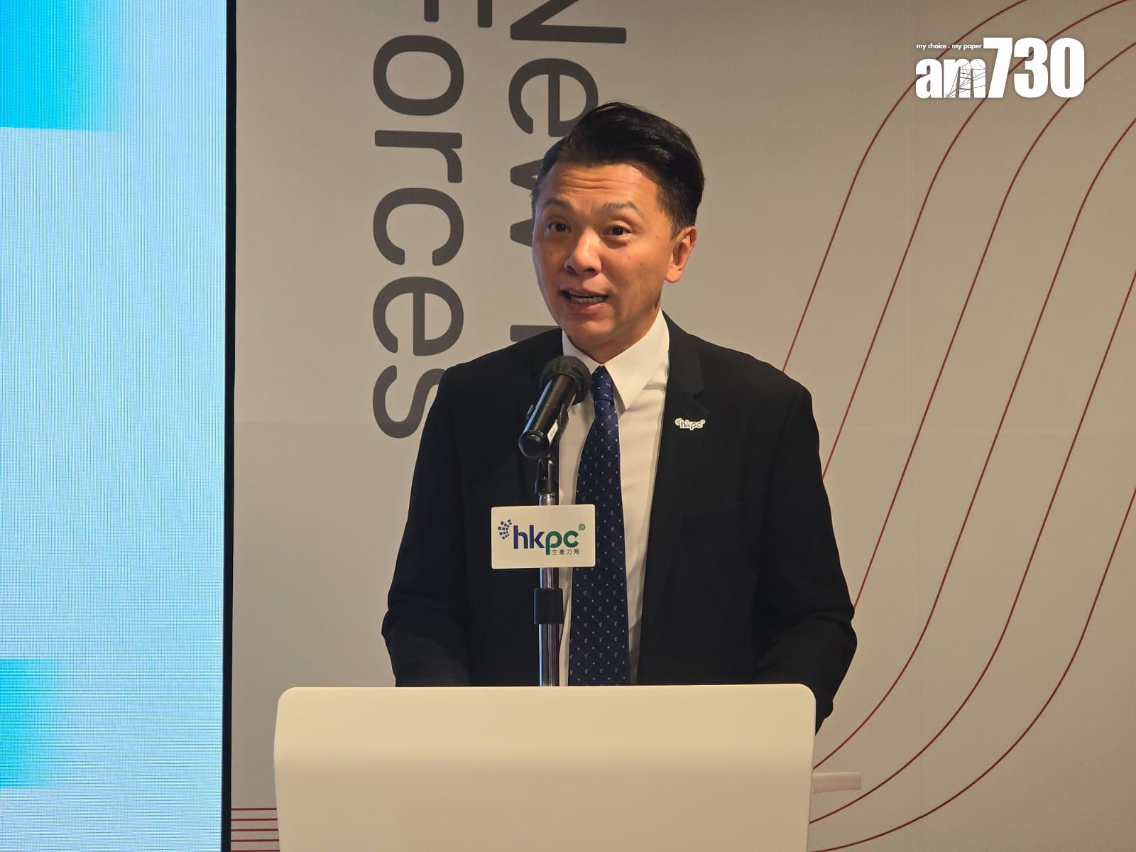 生產力局主席陳祖恆。(李朗僑攝)