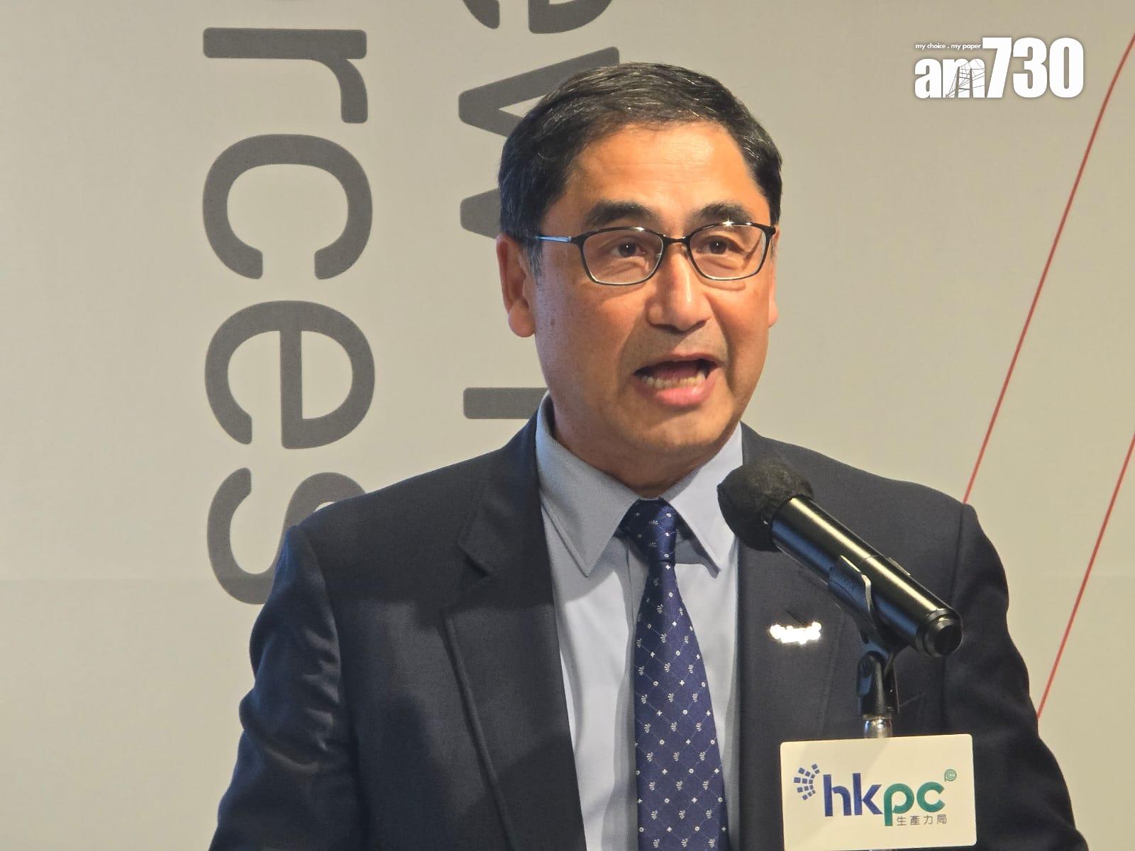 生產力促進局總裁畢堅文。(李朗僑攝)